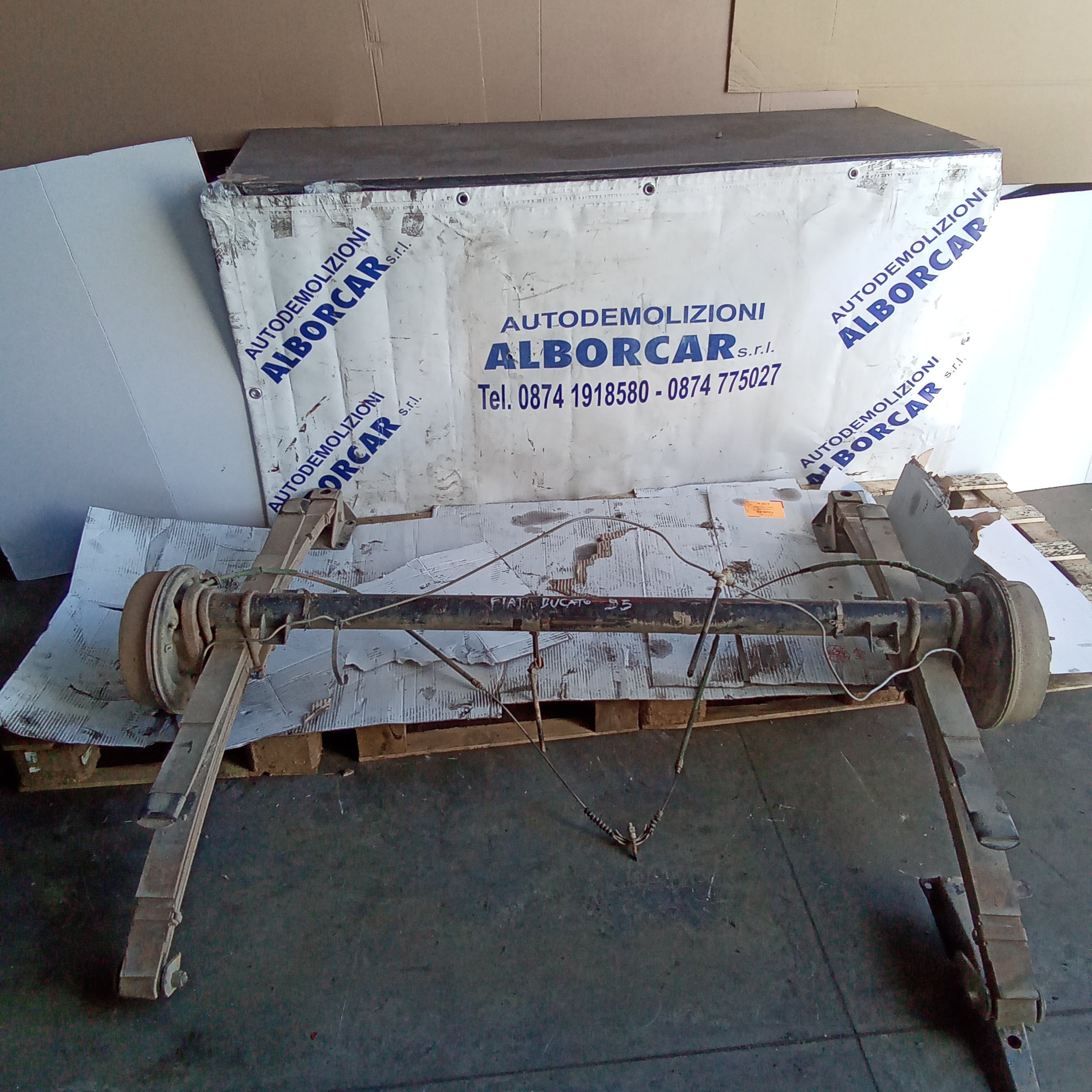 Ponte assale posteriore completo fiat ducato anno 1995