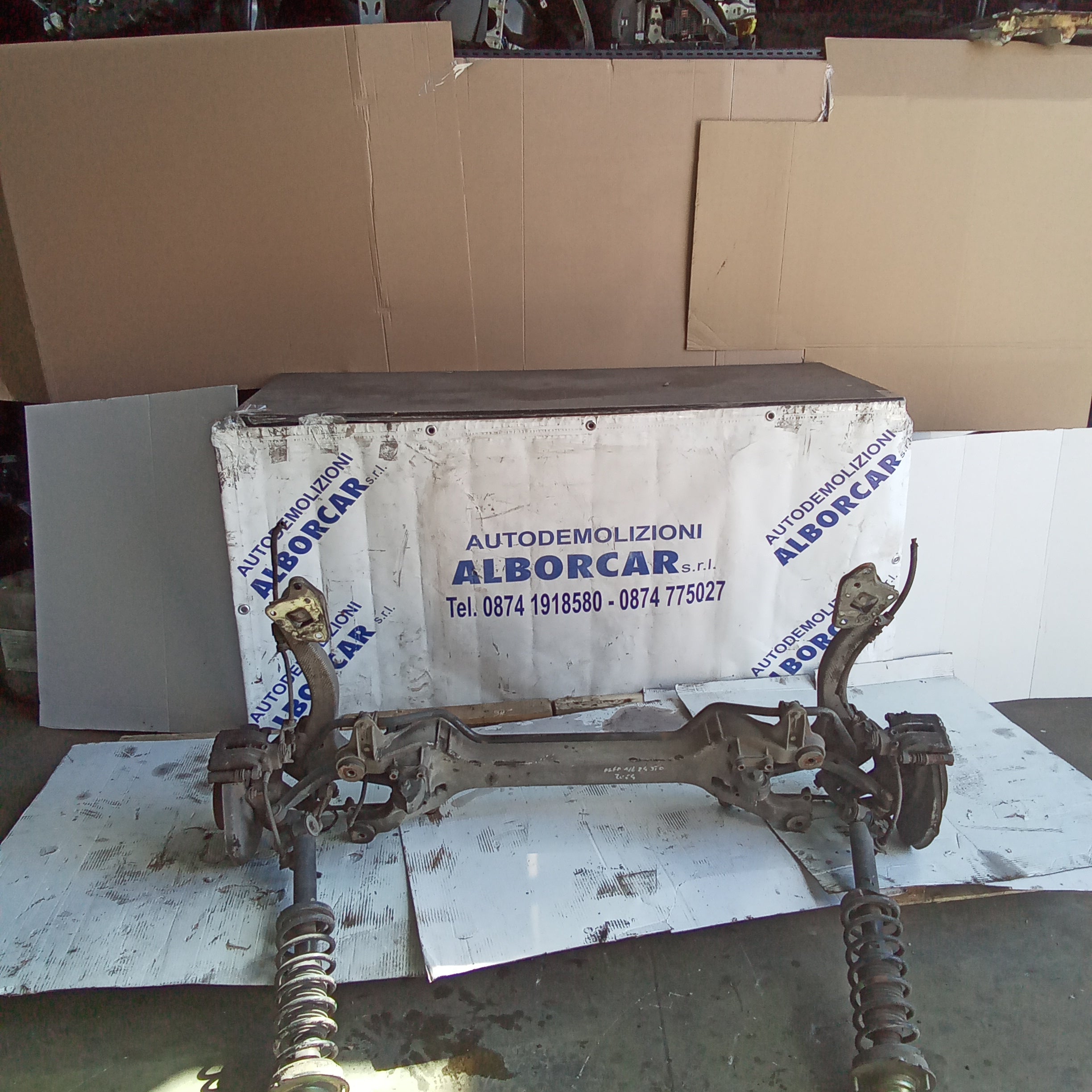 Ponte assale posteriore completo alfa 166 2.4jtd anno 2004