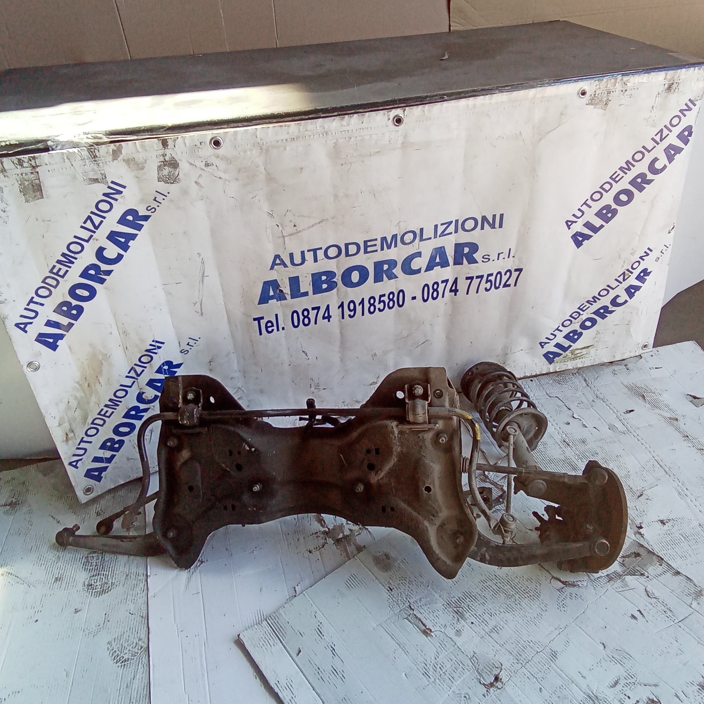 Ponte assale anteriore completo peugeot 207 anno 2001