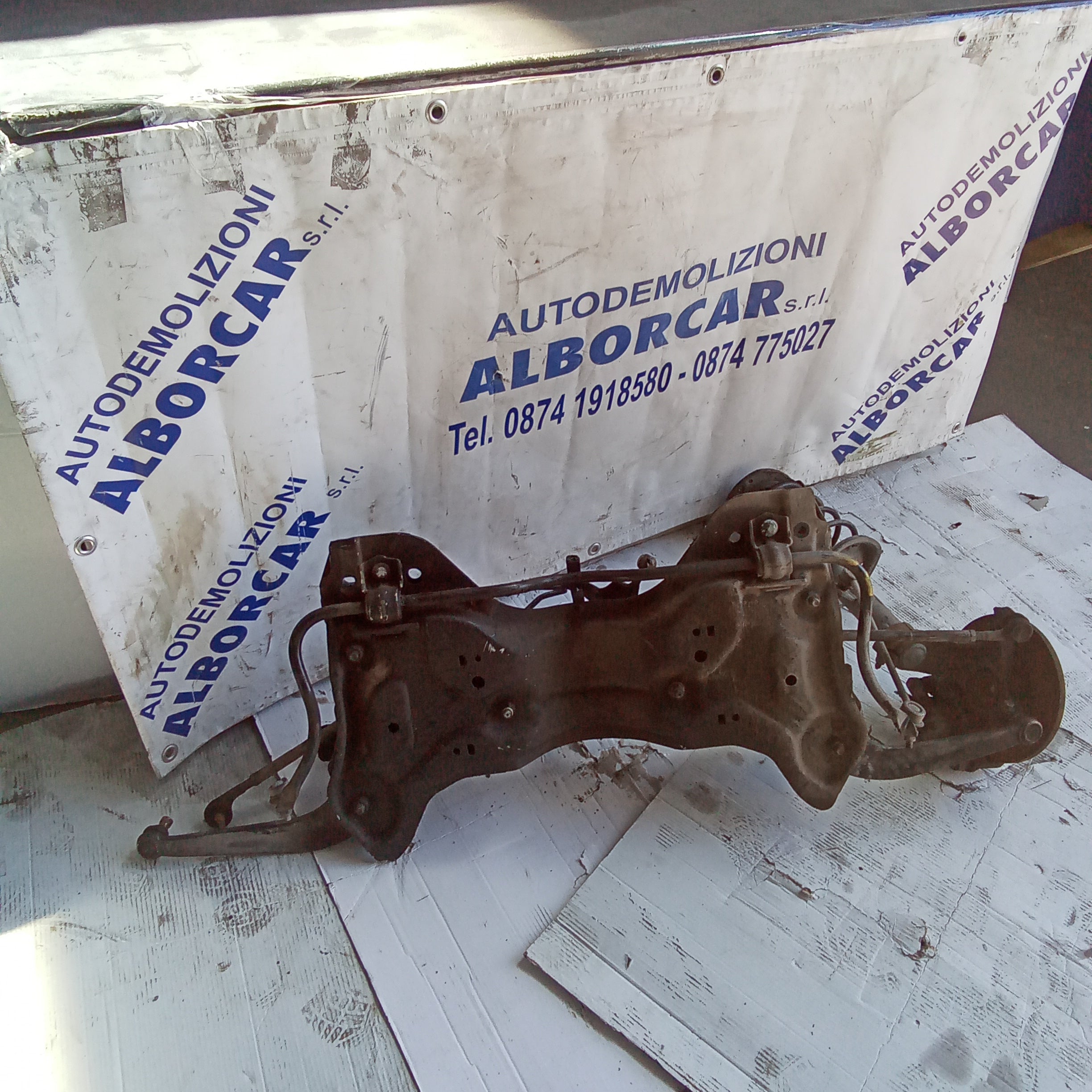 Ponte assale anteriore completo peugeot 207 anno 2001