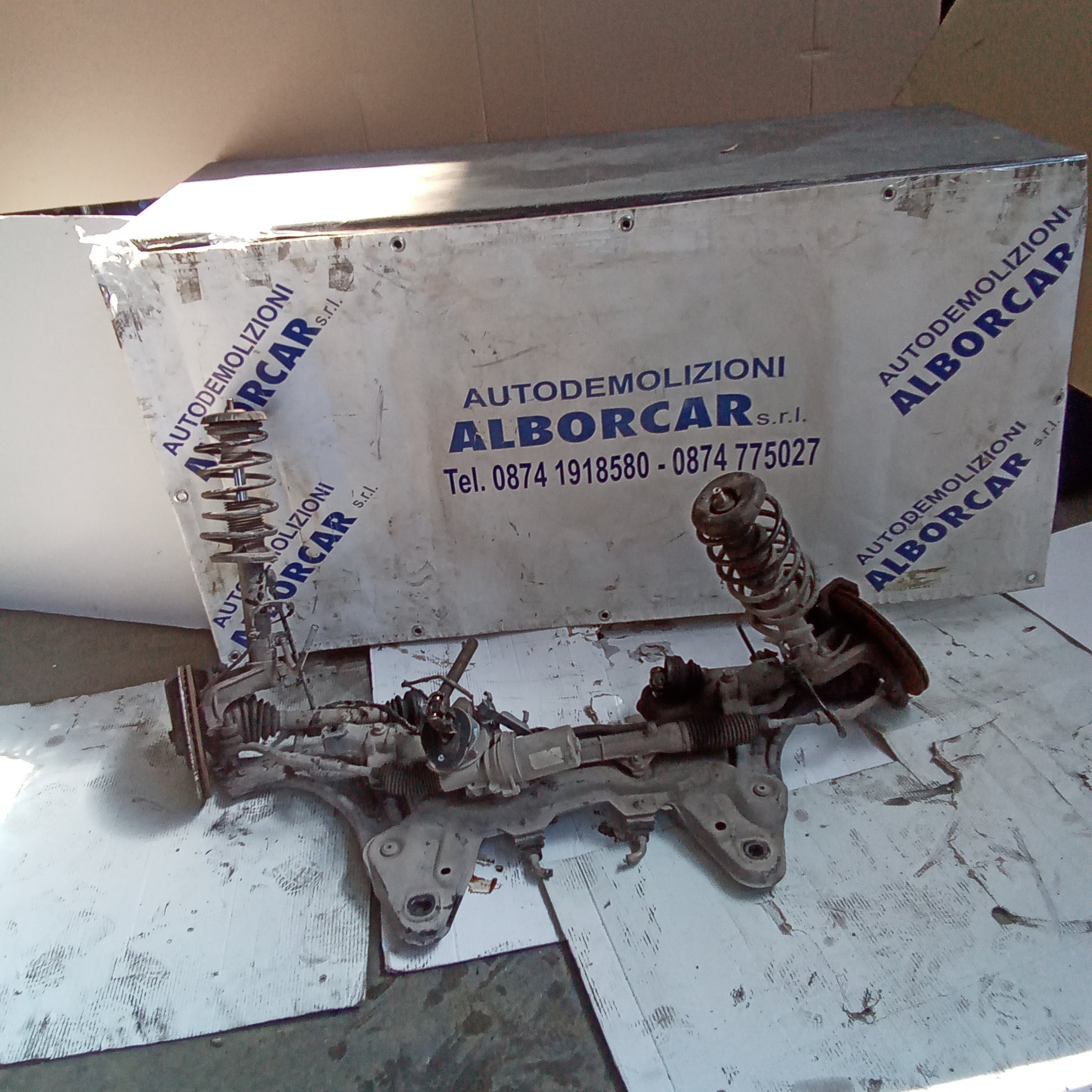 Ponte assale anteriore completo citroen C3