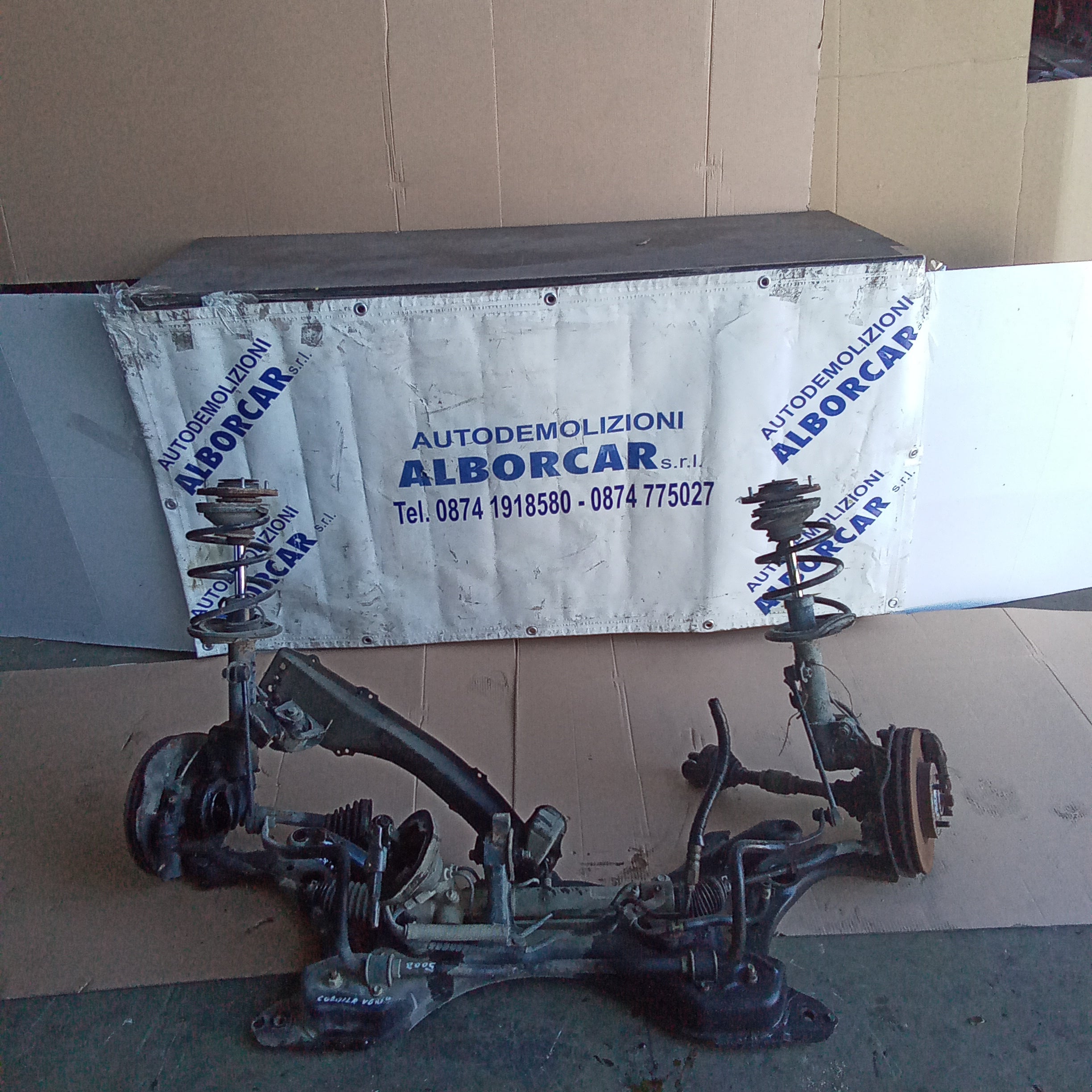 Ponte assale anteriore completo toyota corolla anno 2005