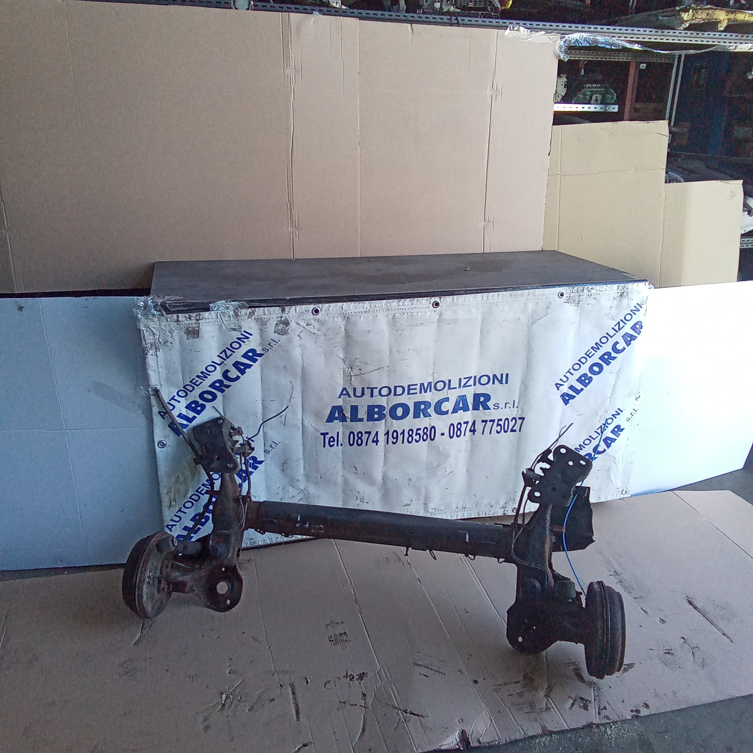 Ponte assale posteriore completo peugeot 207 diesel