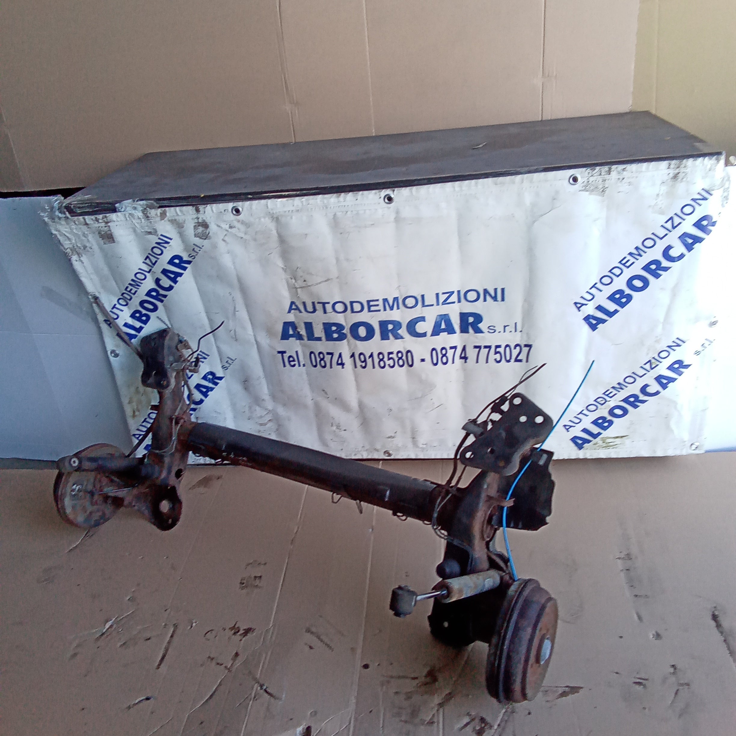 Ponte assale posteriore completo peugeot 207 diesel
