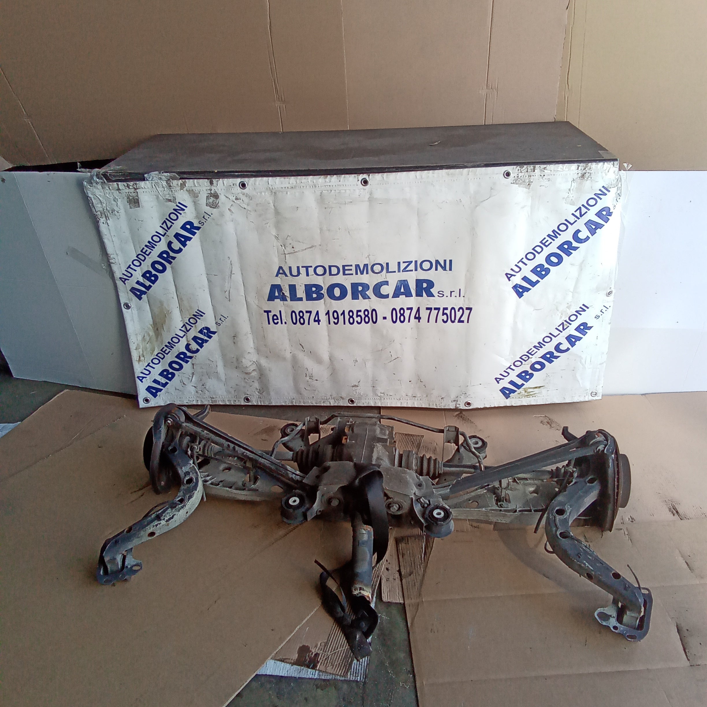 Ponte assale posteriore completo bmw 320d anno 2007