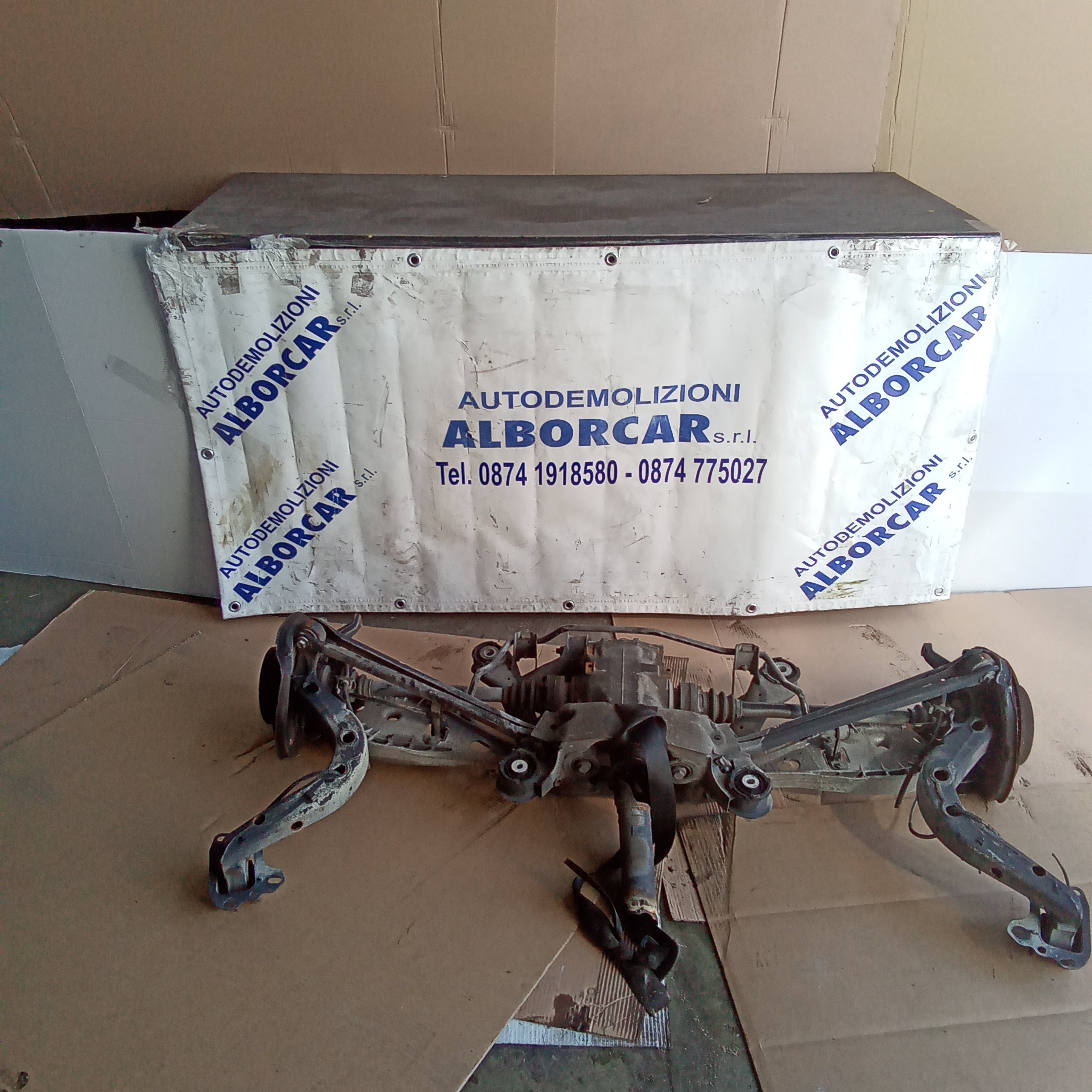 Ponte assale posteriore completo bmw 320d anno 2007