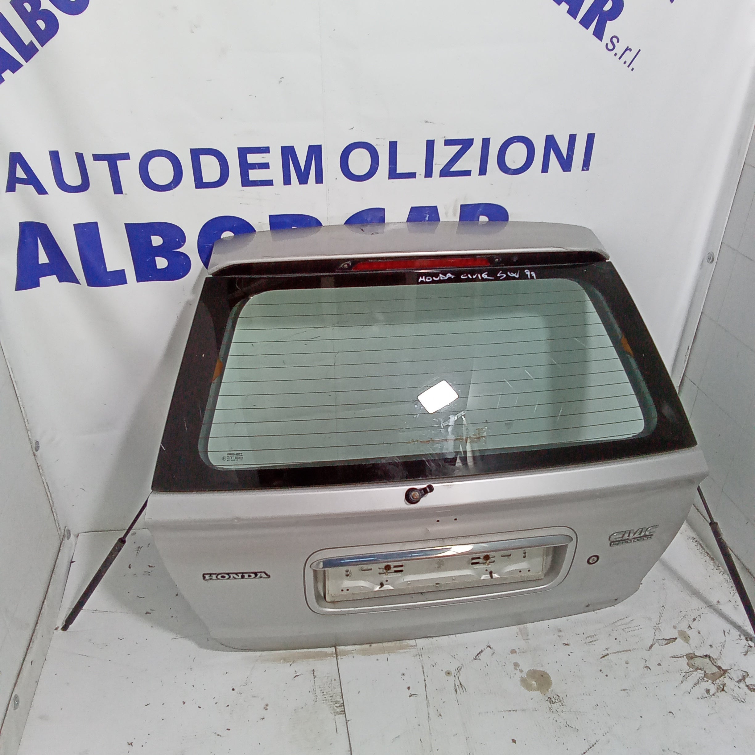 portellone baule posteriore completo honda civic sw anno 1999