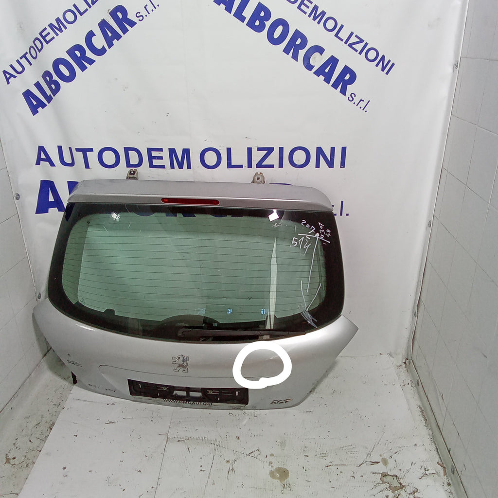 portellone baule posteriore peugeot 207 sw anno 2006