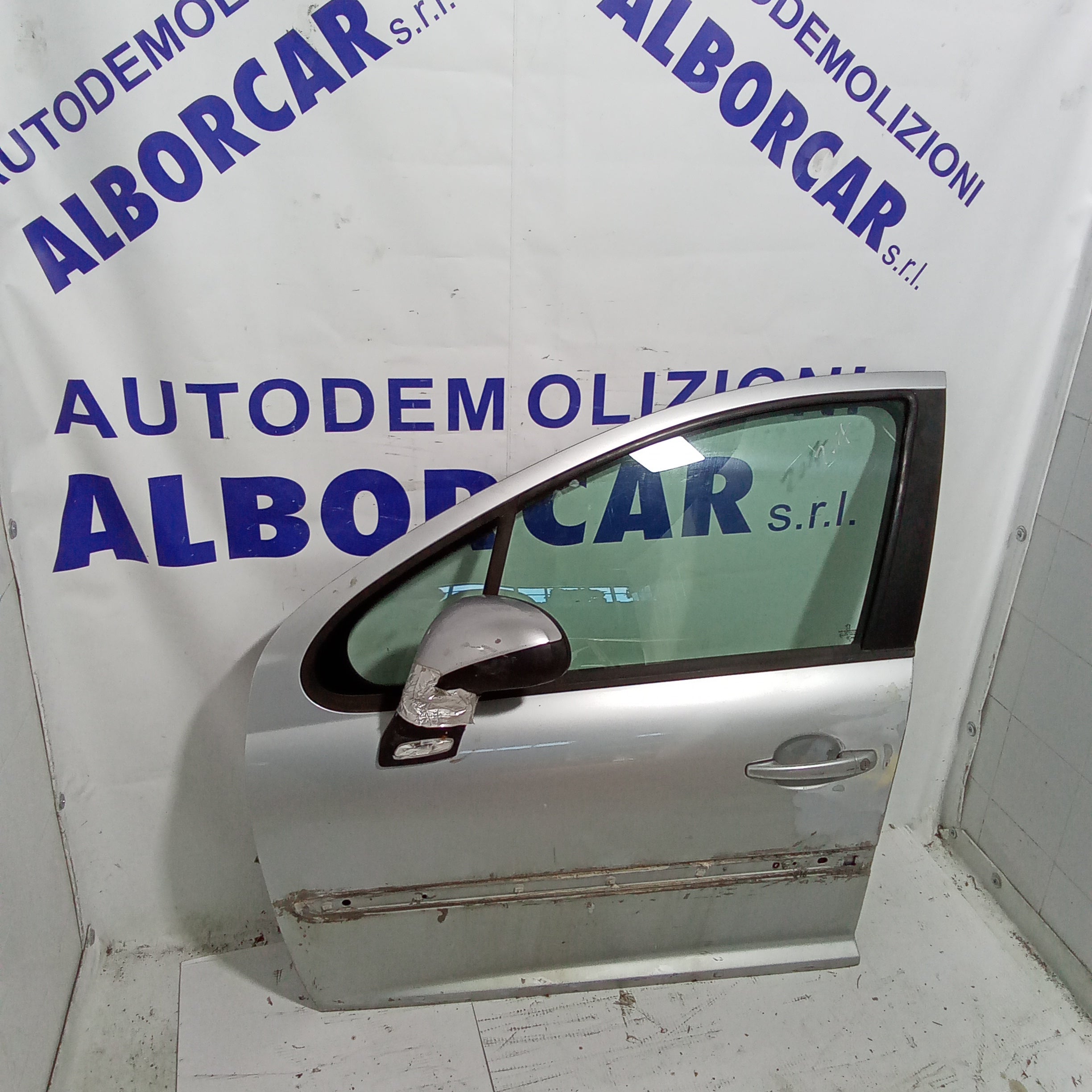 Sportello anteriore sinistro completo peugeot 207 sw anno 2006
