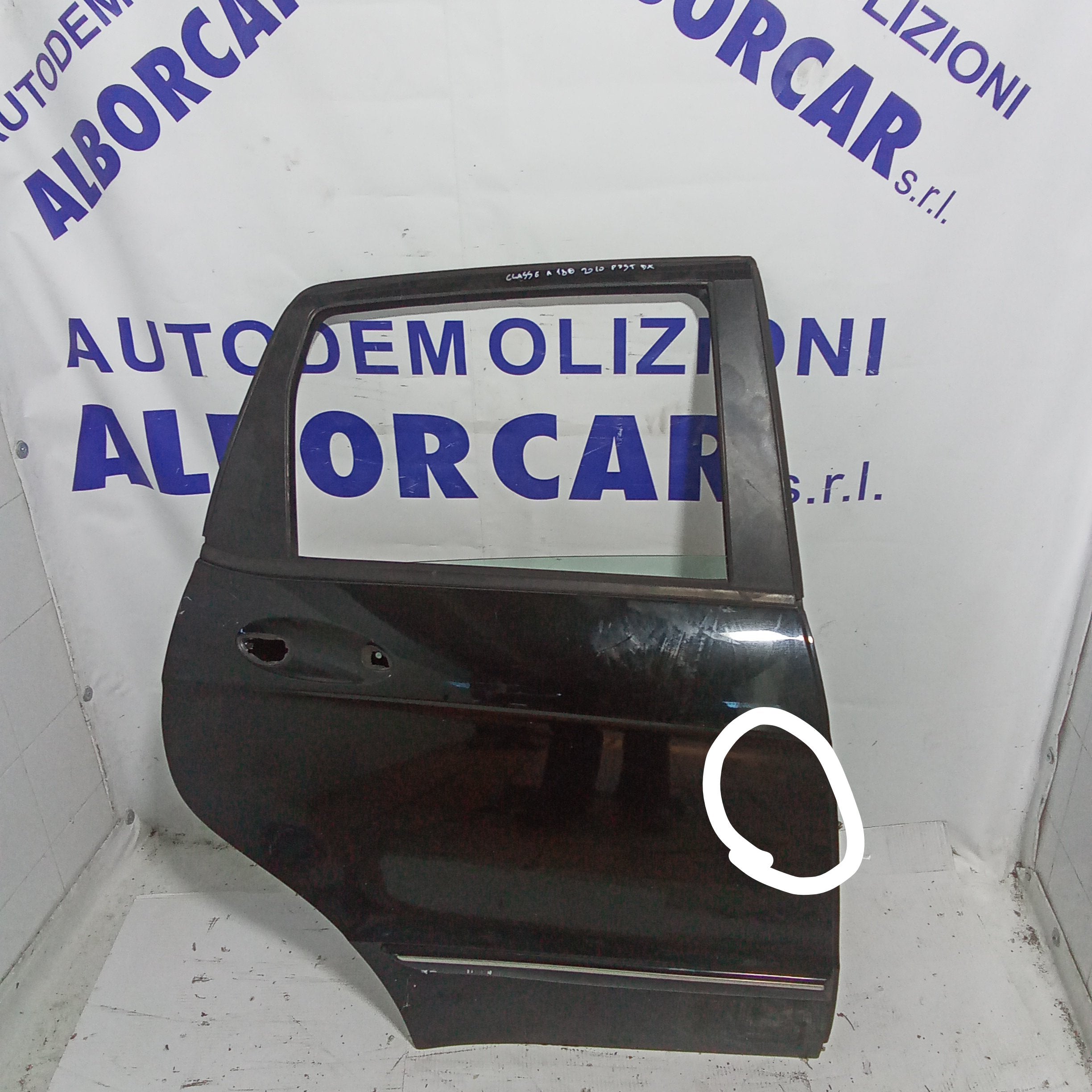 Sportello posteriore destro mercedes A180 anno 2010