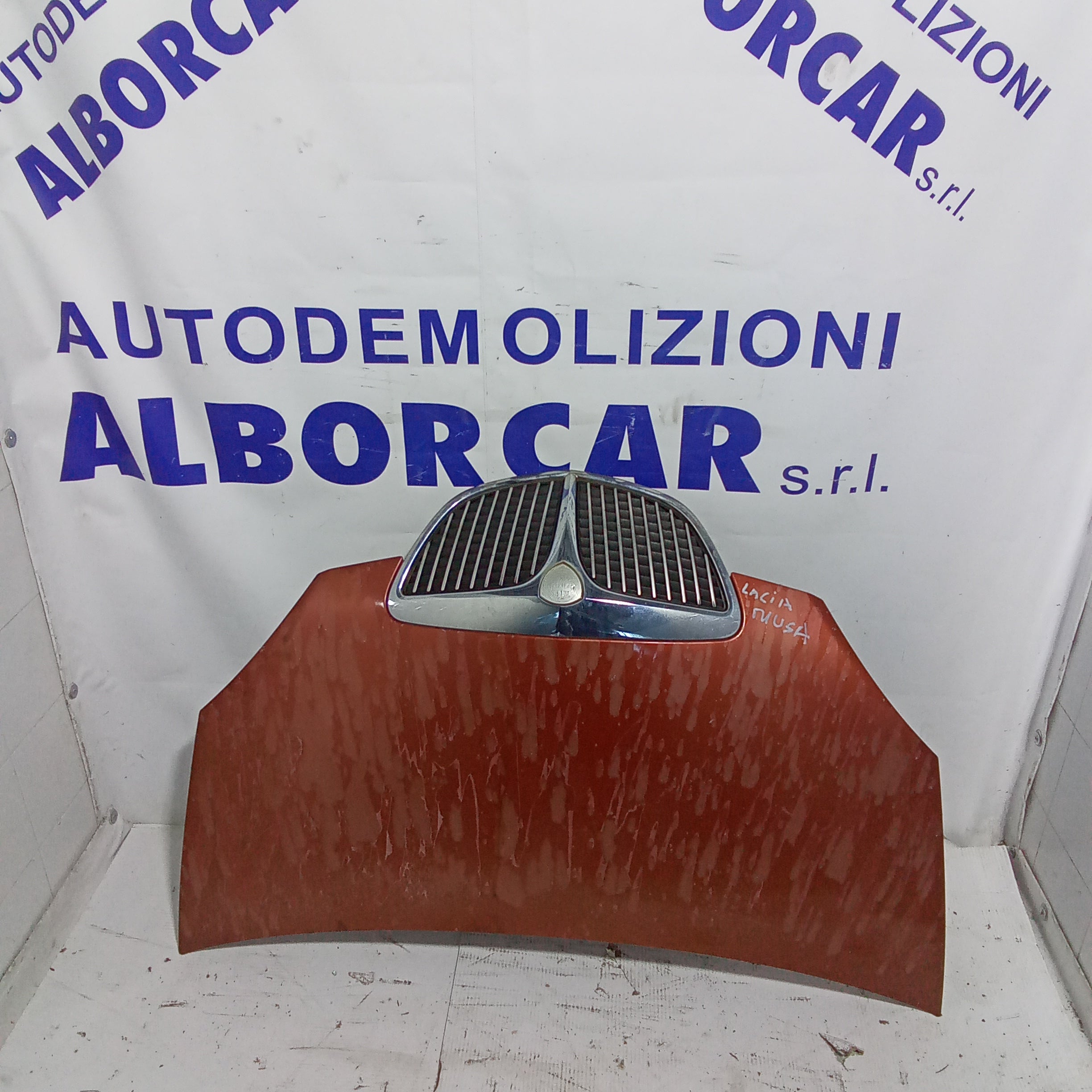 Cofano motore anteriore lancia musa 1.3mtjbanno 2004
