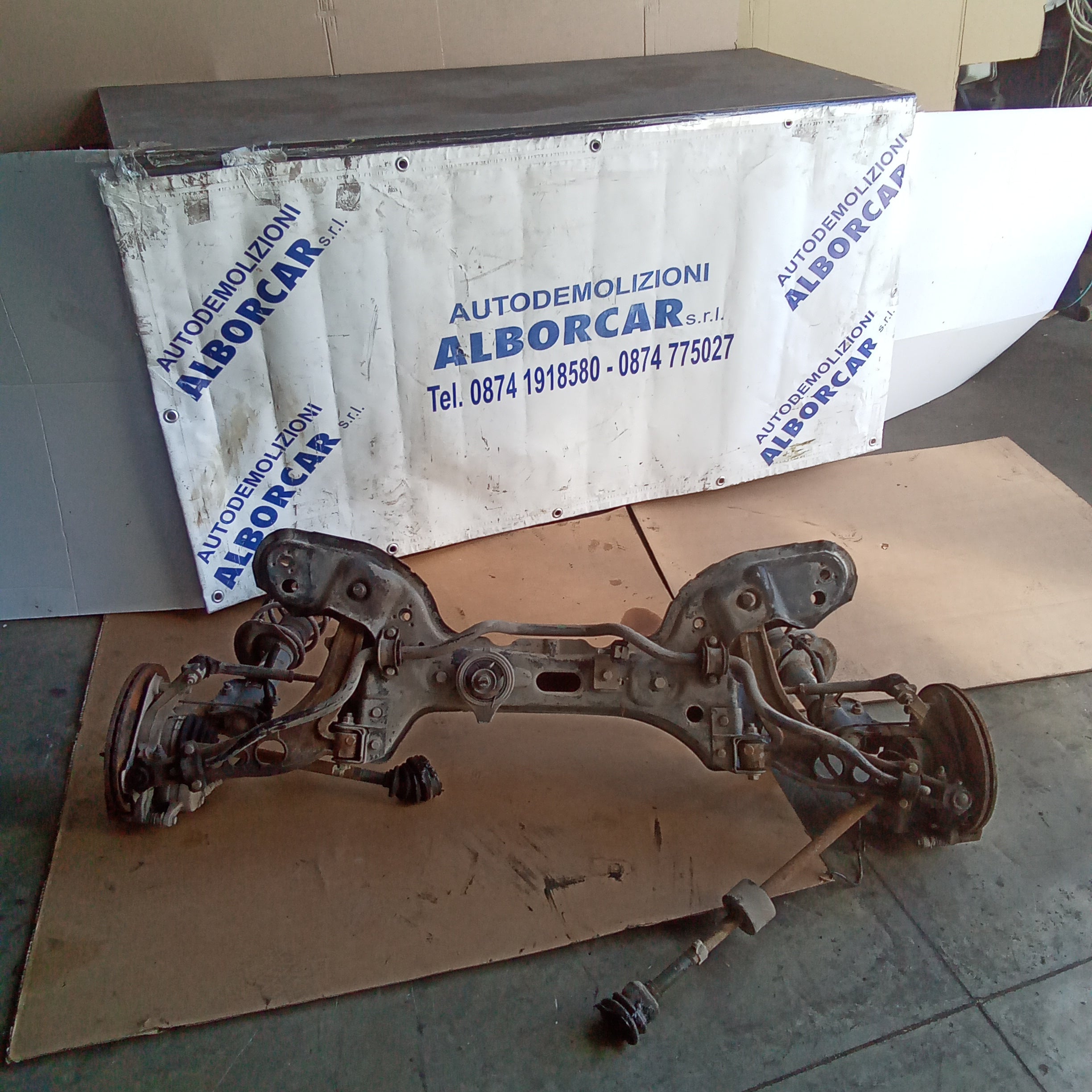 Ponte assale completo anteriore lancia musa 1.3mtj anno 2006