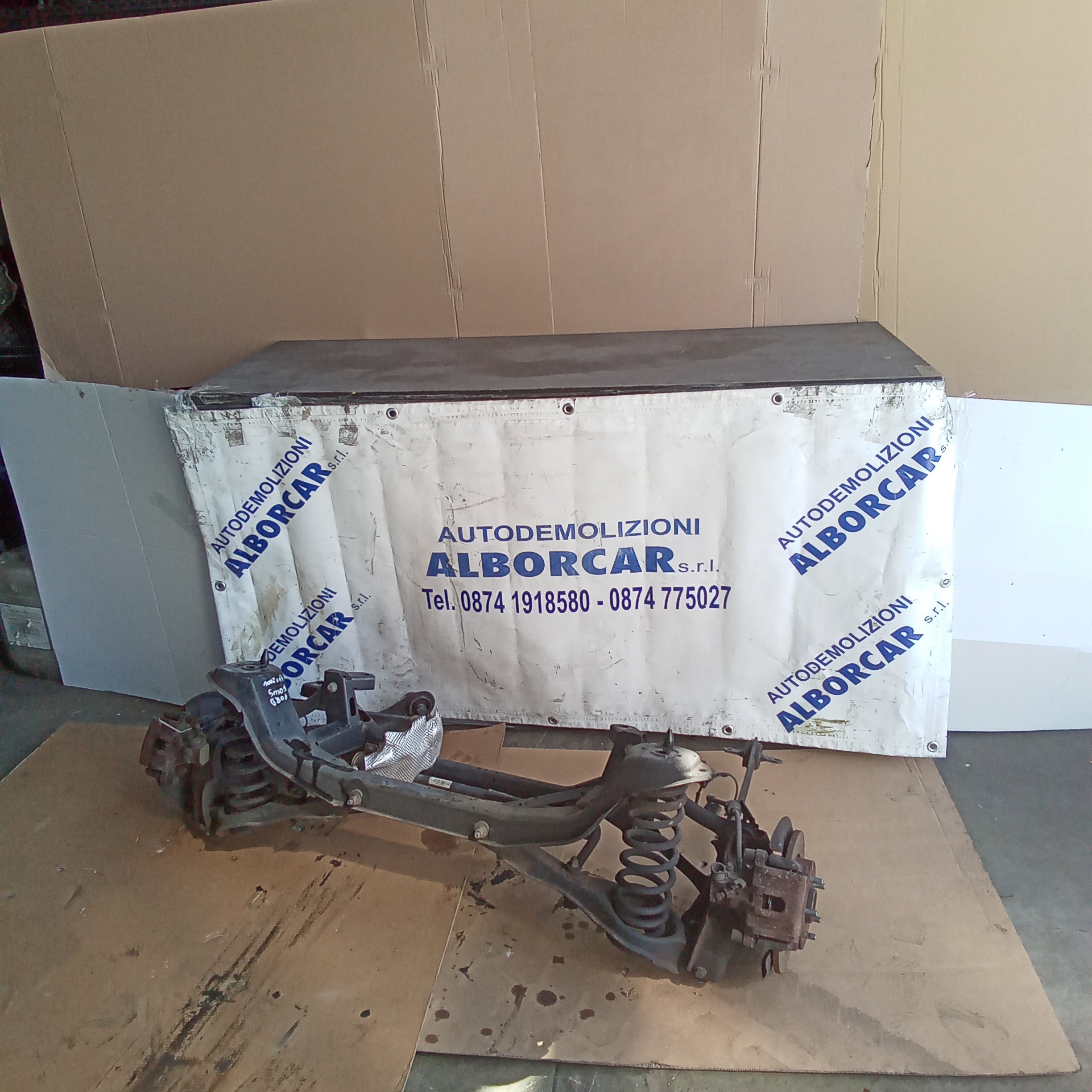 Ponte assale posteriore completo ford focus 1.6cdti anno 2006