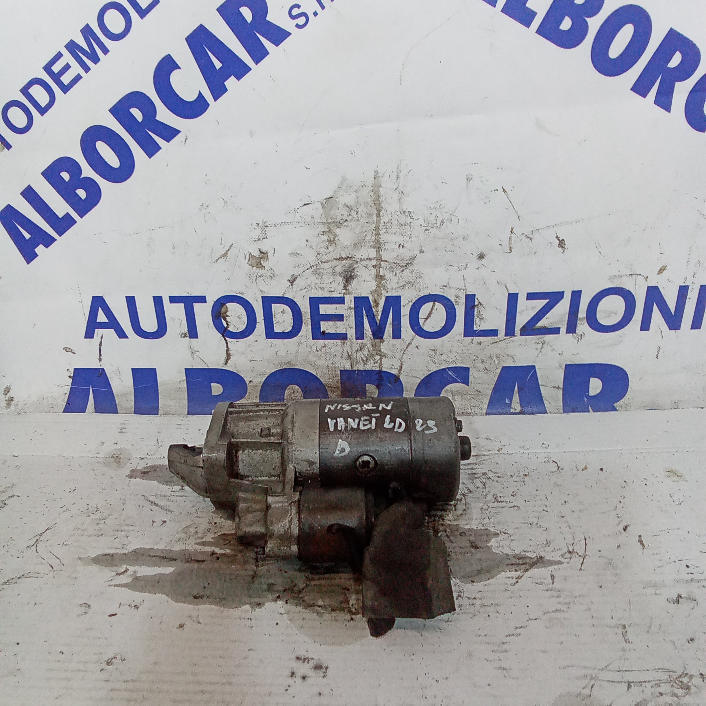 Motorino di avviamento nissan vanet LD 2.3 diesel anno 2005