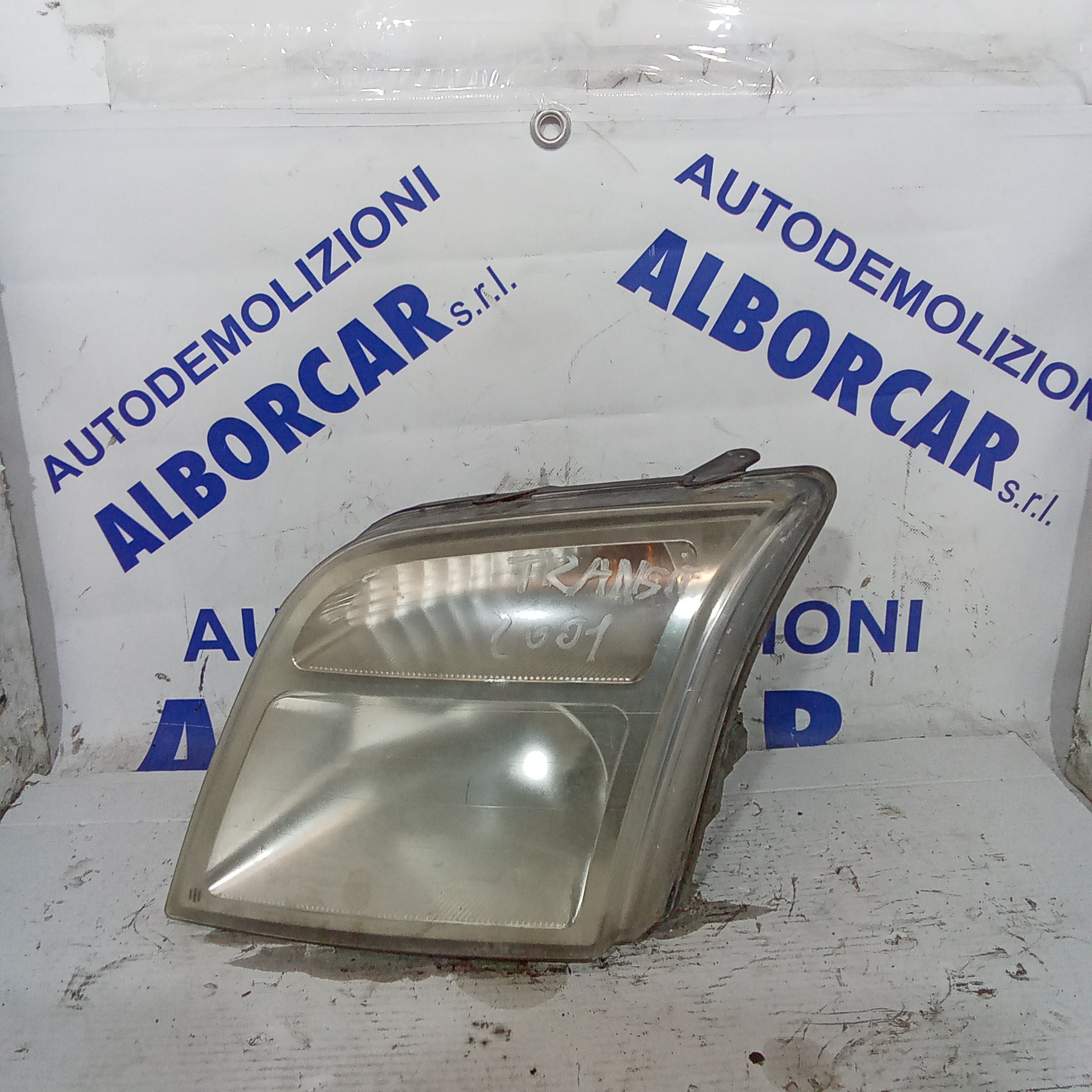 left front headlight Ford Transit year 2001