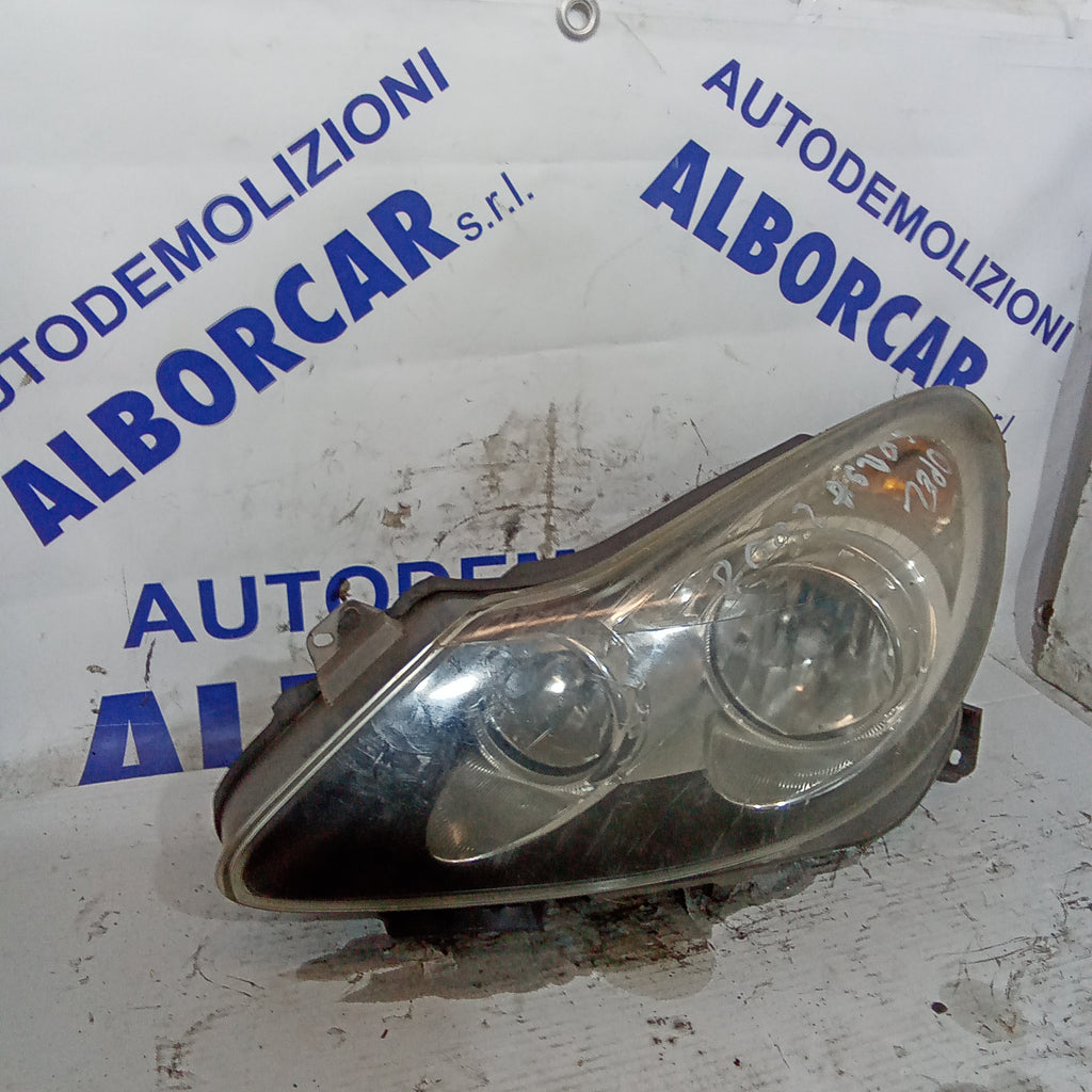 right front headlight opel corsa year 2008