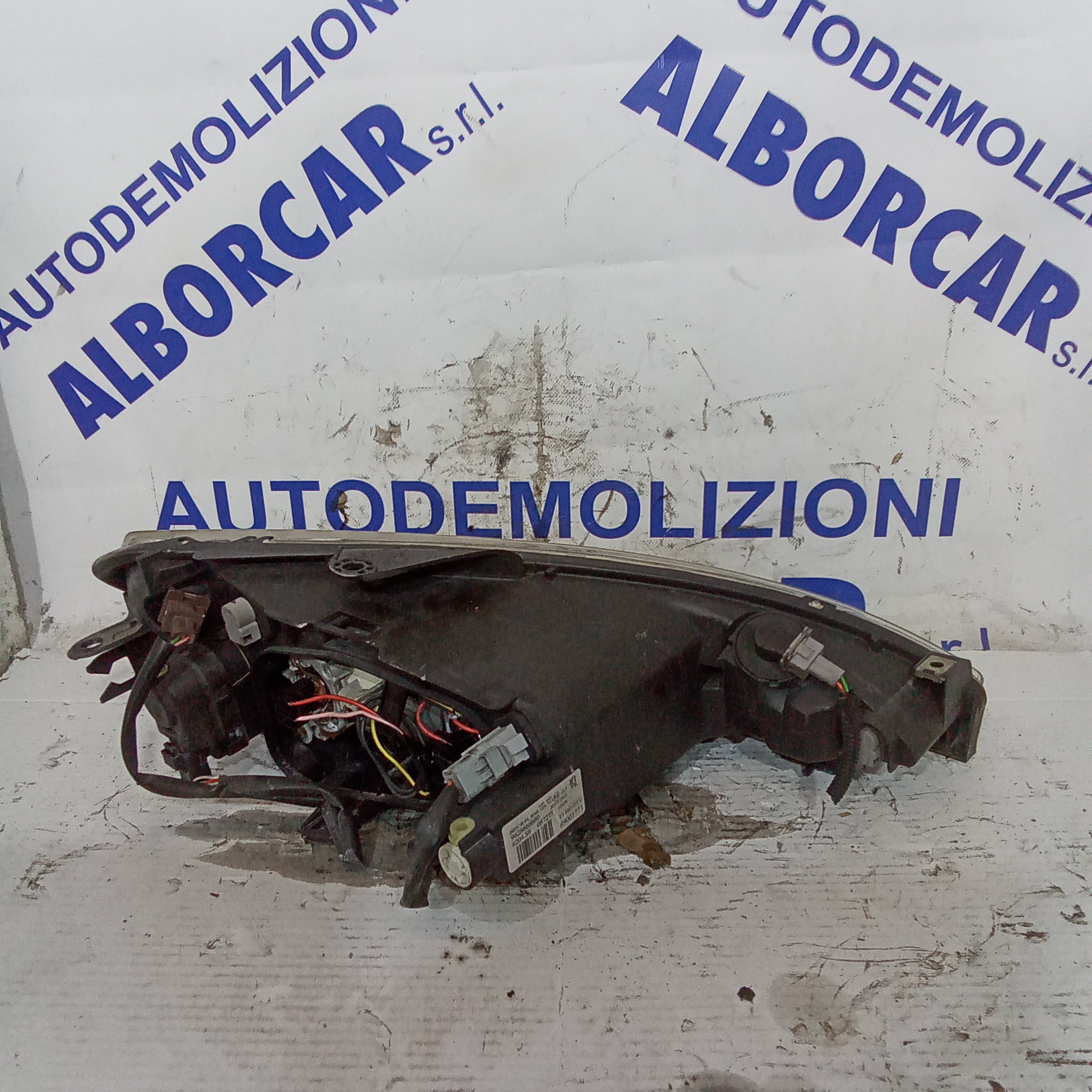 fanale faro anteriore sinistro peugeot 206