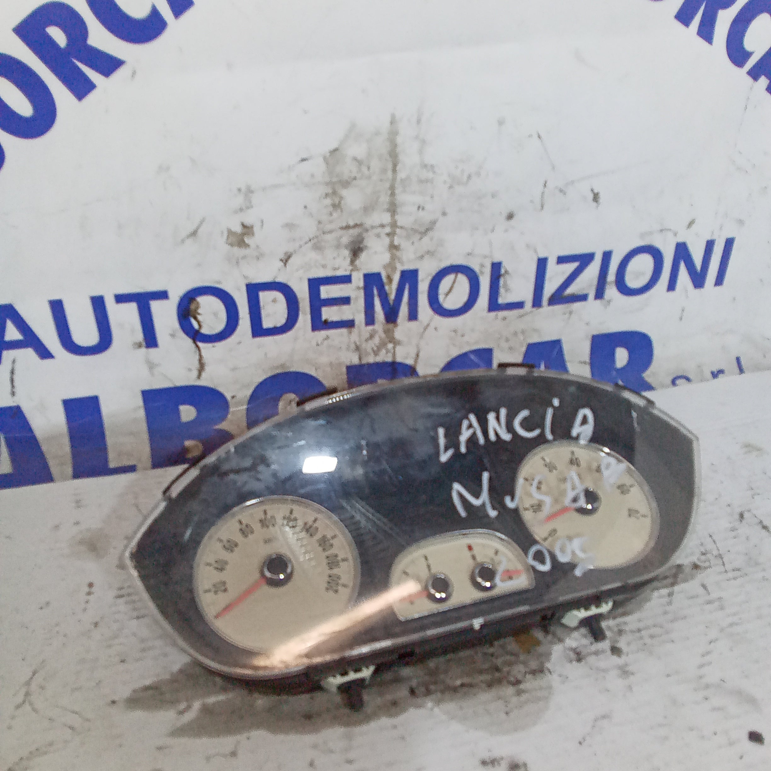 Lancia Musa 2005 gasoline speedometer instrument cluster
