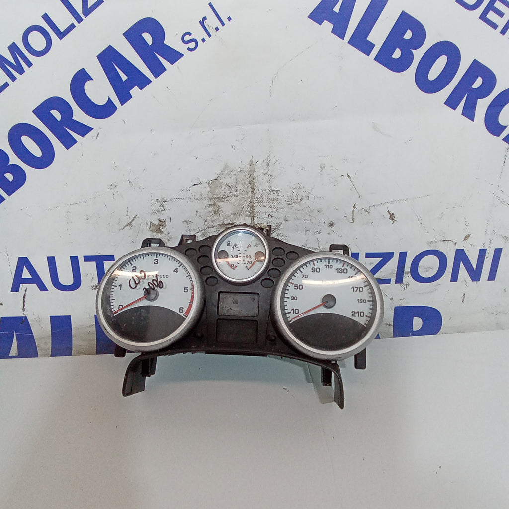 Quadro strumenti contachilometri peugeot 207 1.4cdti anno 2006 codice A2C53065547