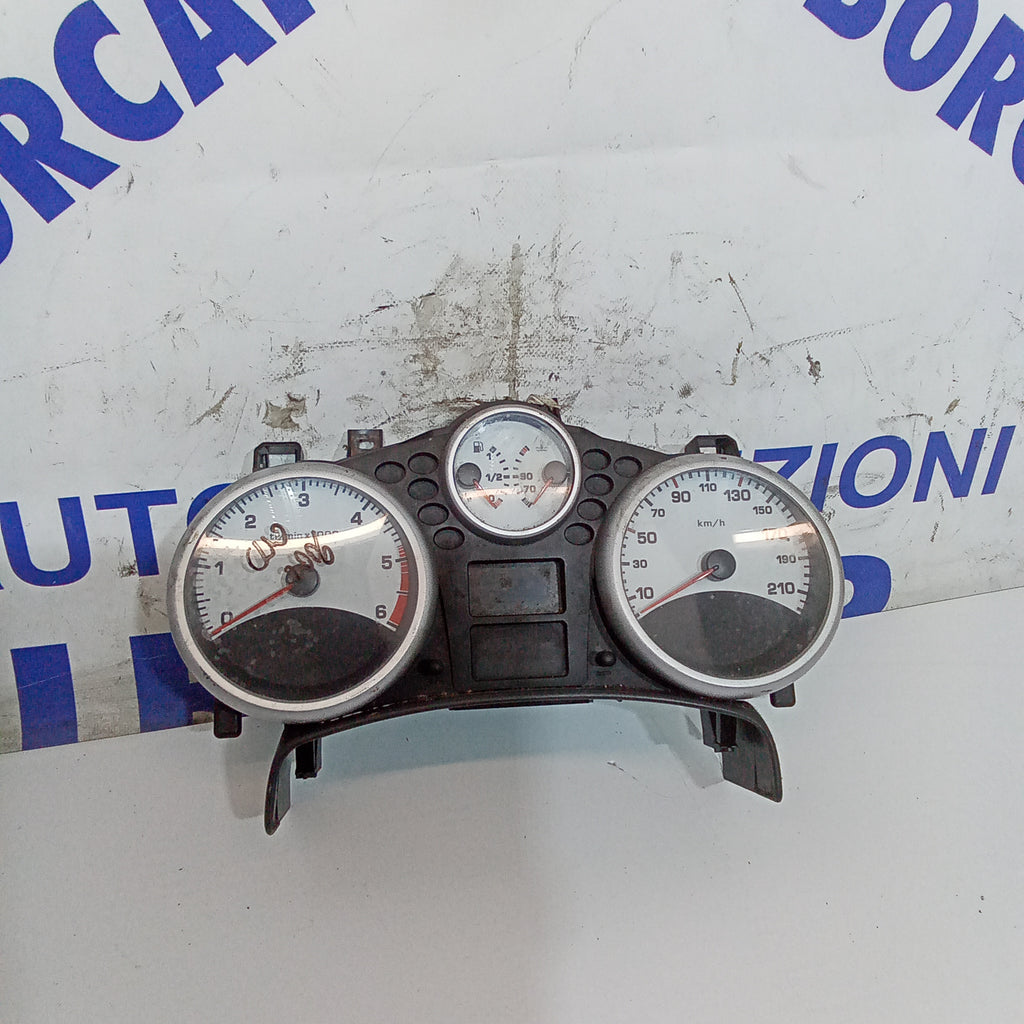 Quadro strumenti contachilometri peugeot 207 1.4cdti anno 2006 codice A2C53065547