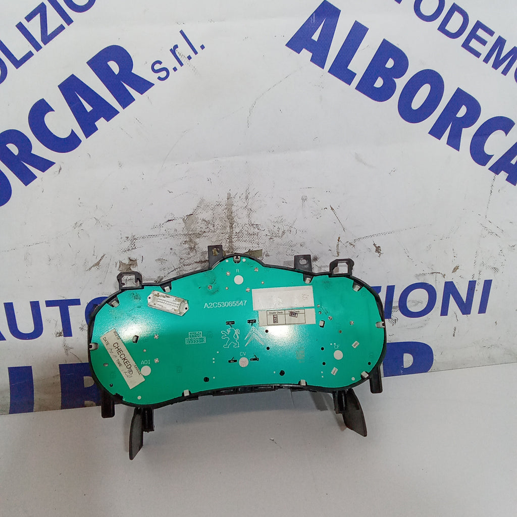 Quadro strumenti contachilometri peugeot 207 1.4cdti anno 2006 codice A2C53065547
