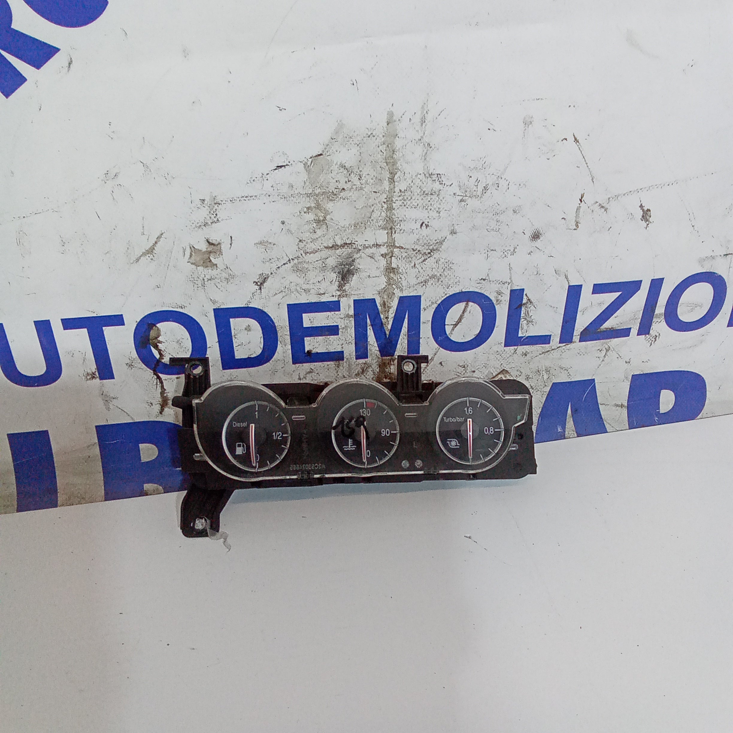Alfa 159 2008 instrument cluster temperature