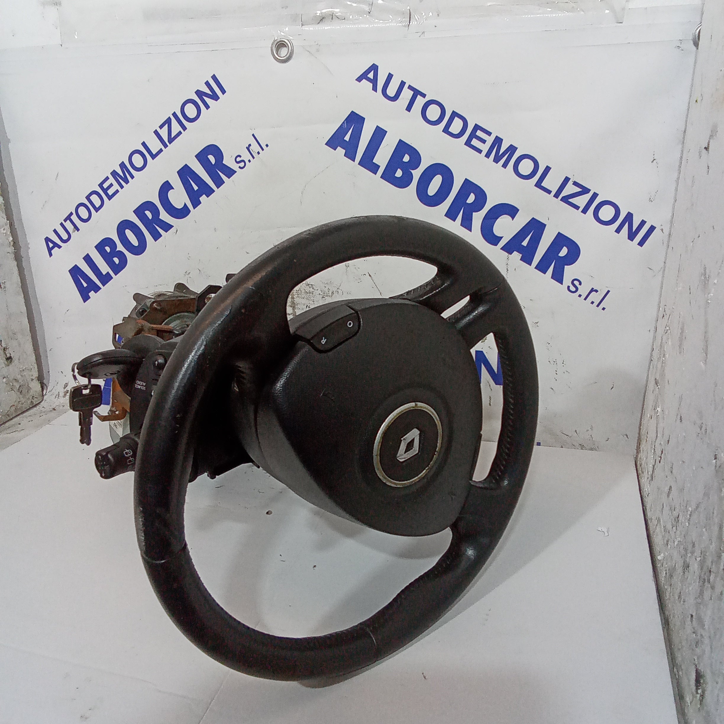Complete steering column Renault Megane 1.9cdti year 2006