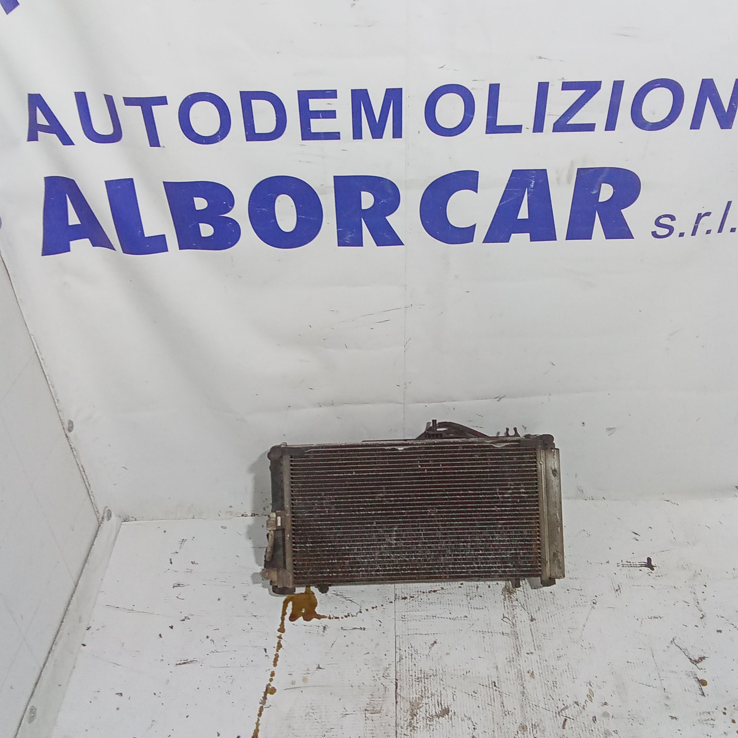 Radiator water cooling+fan Lancia Y 1.3 MJT year 2007