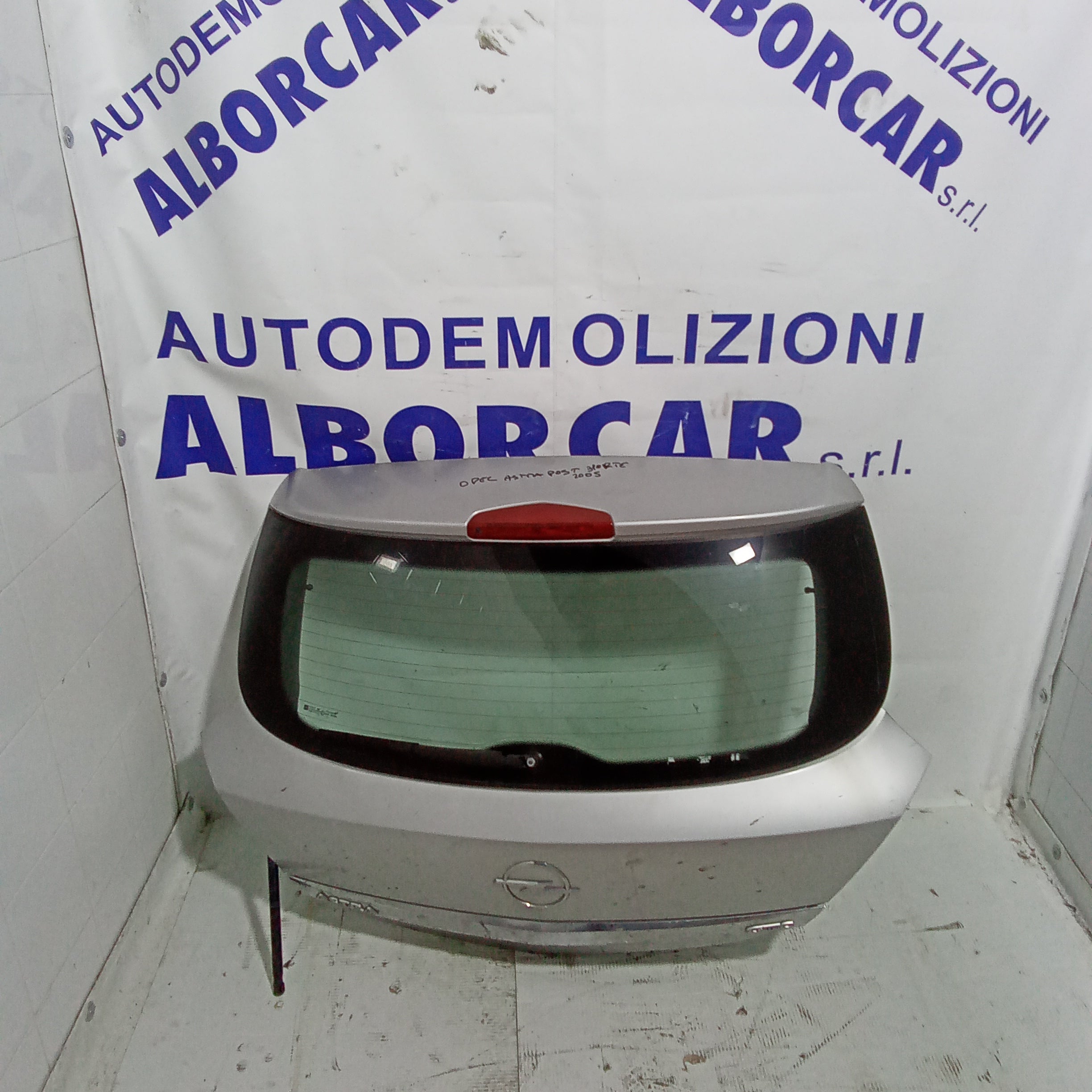 Tailgate trunk lid Opel Astra 3-door year 2005