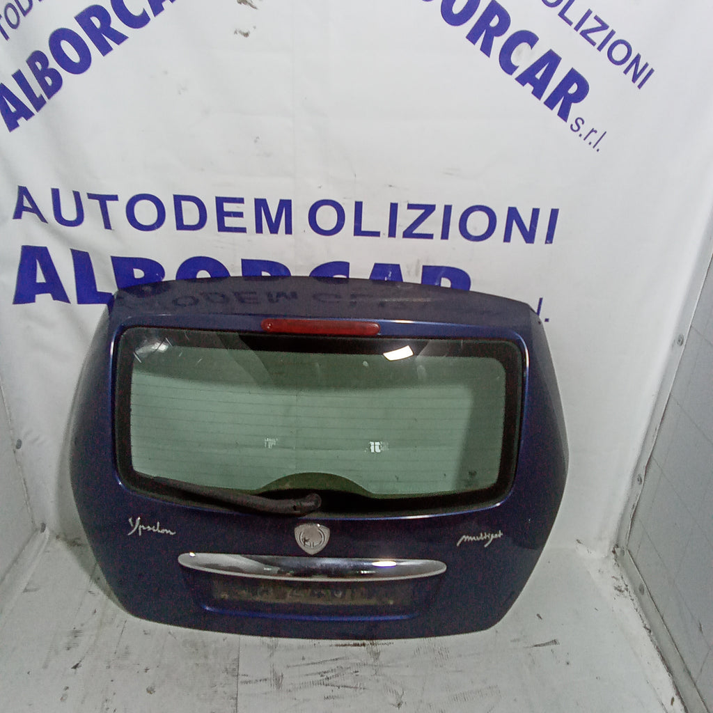 Complete Lancia Y rear tailgate (blue - brown colors)
