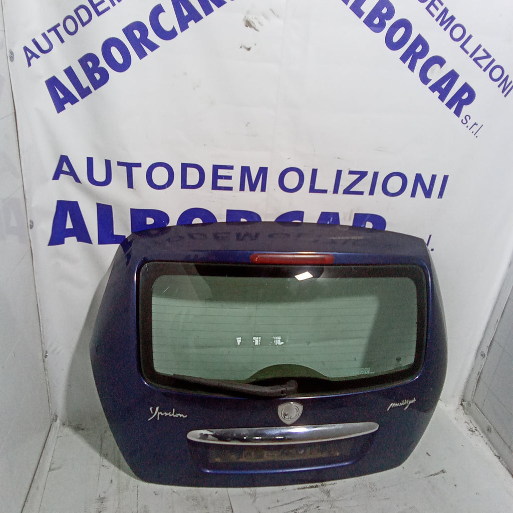 Complete Lancia Y rear tailgate (blue - brown colors)