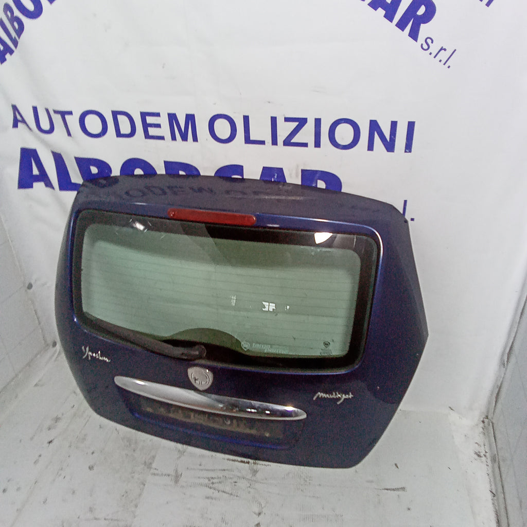 Complete Lancia Y rear tailgate (blue - brown colors)