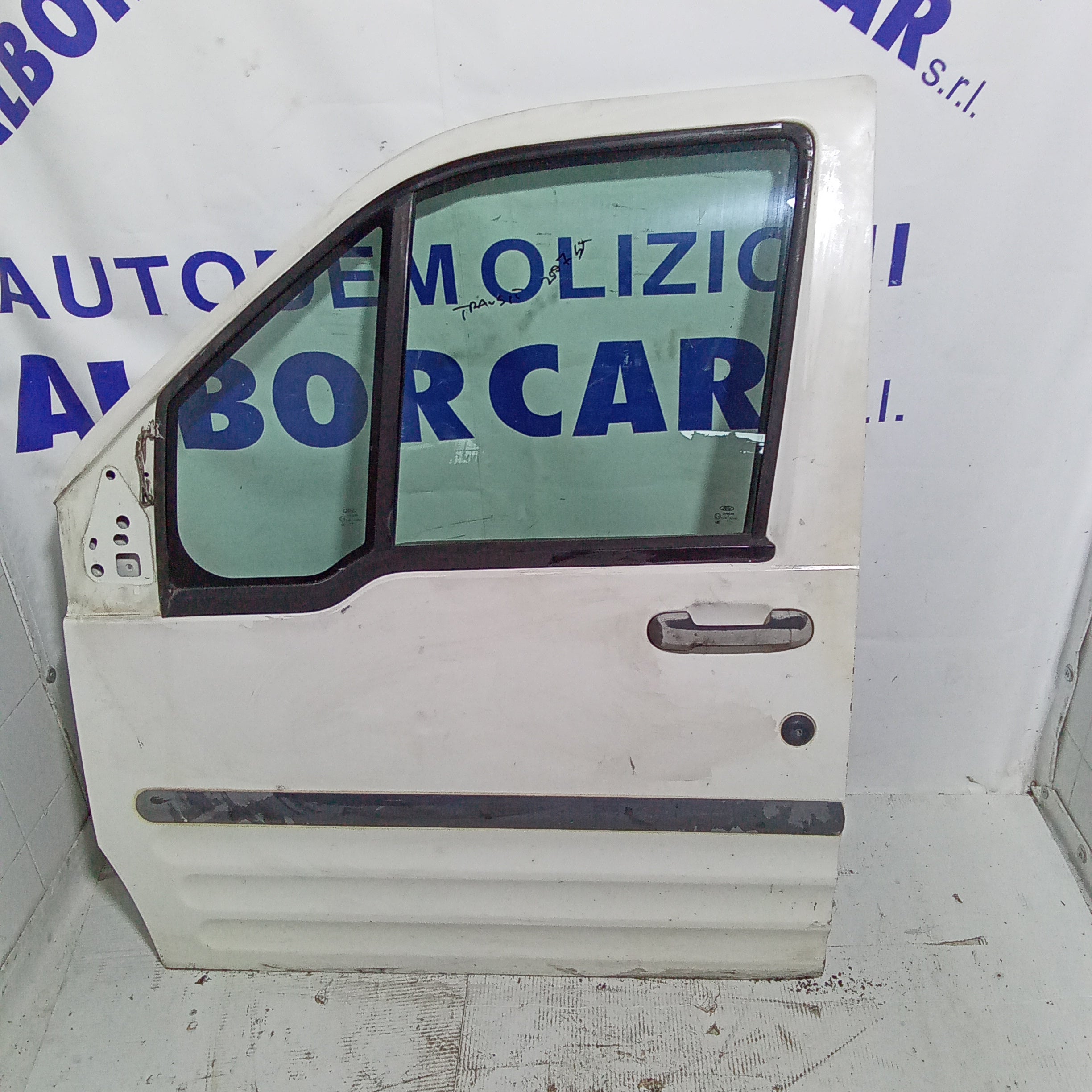 complete left front door Ford Transit year 2007