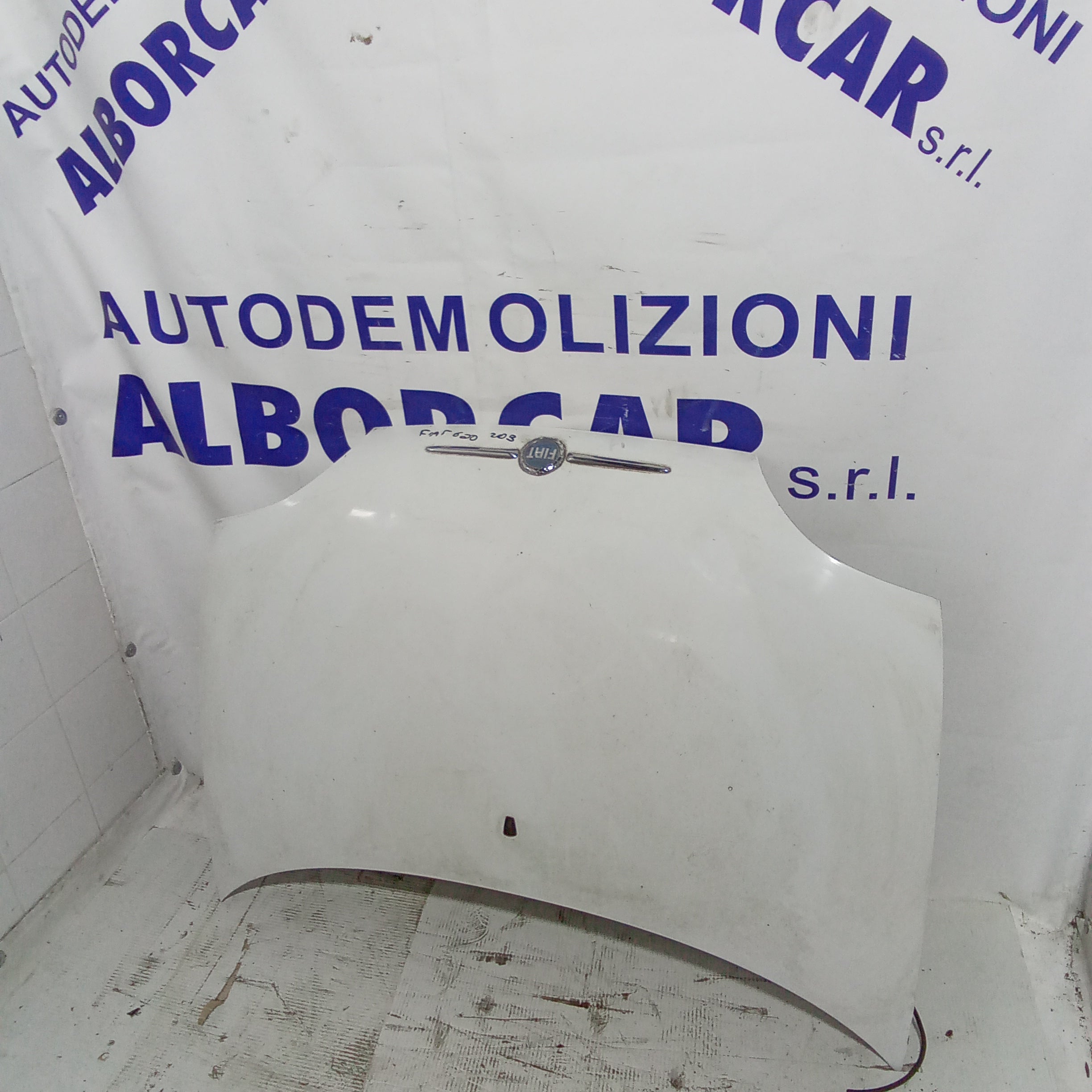 Front engine hood Fiat 600 3rd series year 2005-2010