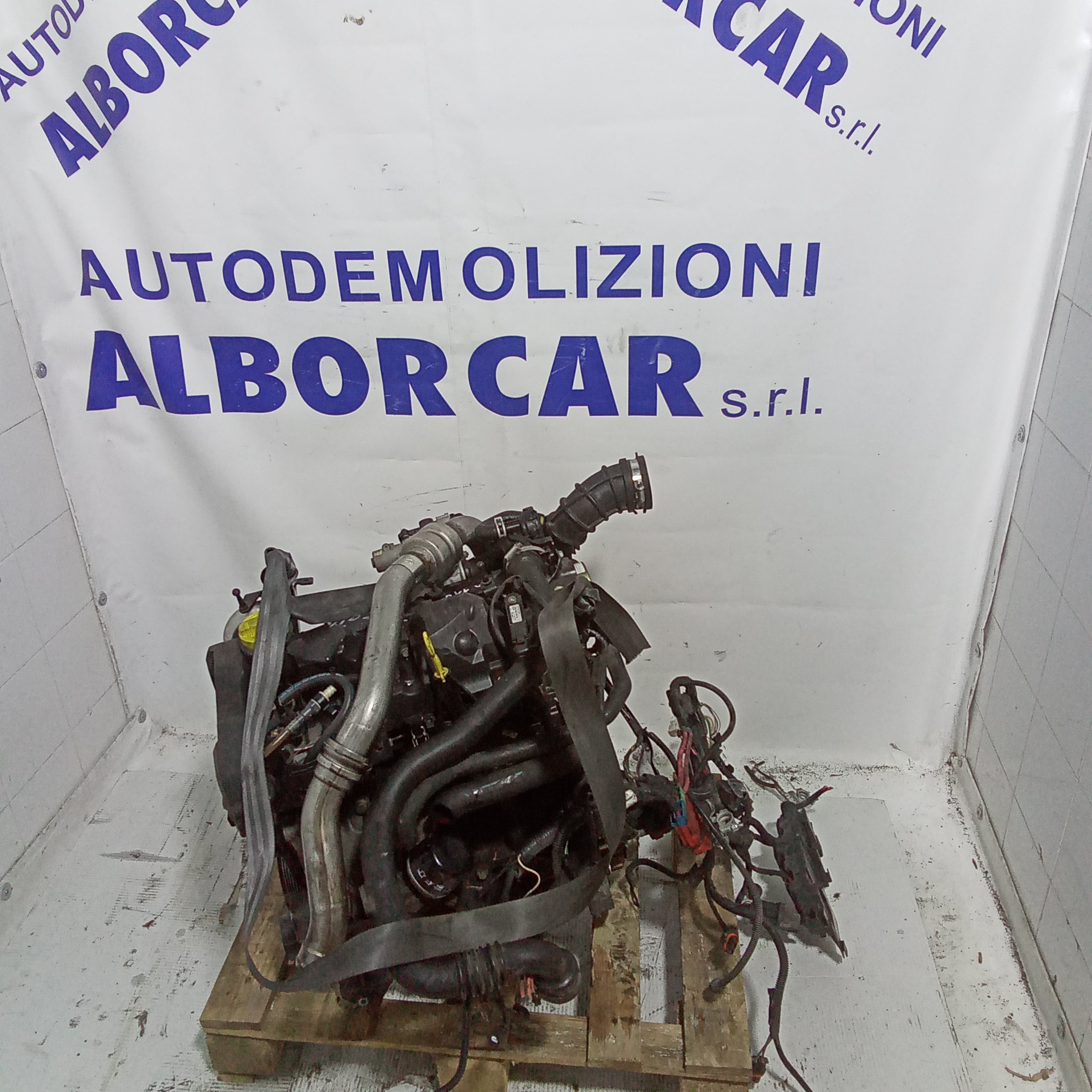 Renault Clio 1.5 dCi engine (complete) year 2006 mileage 110,000 code K9K