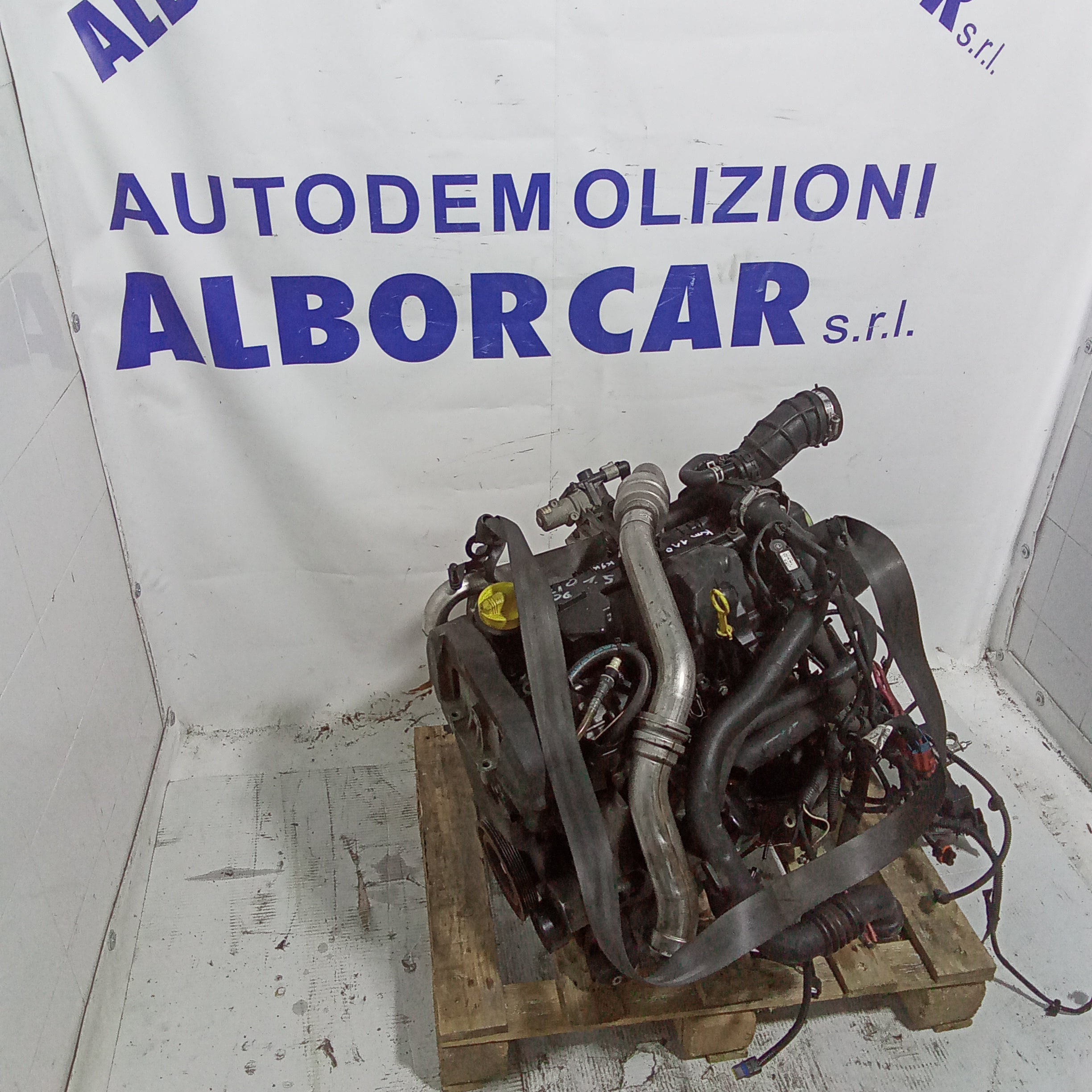 Renault Clio 1.5 dCi engine (complete) year 2006 mileage 110,000 code K9K