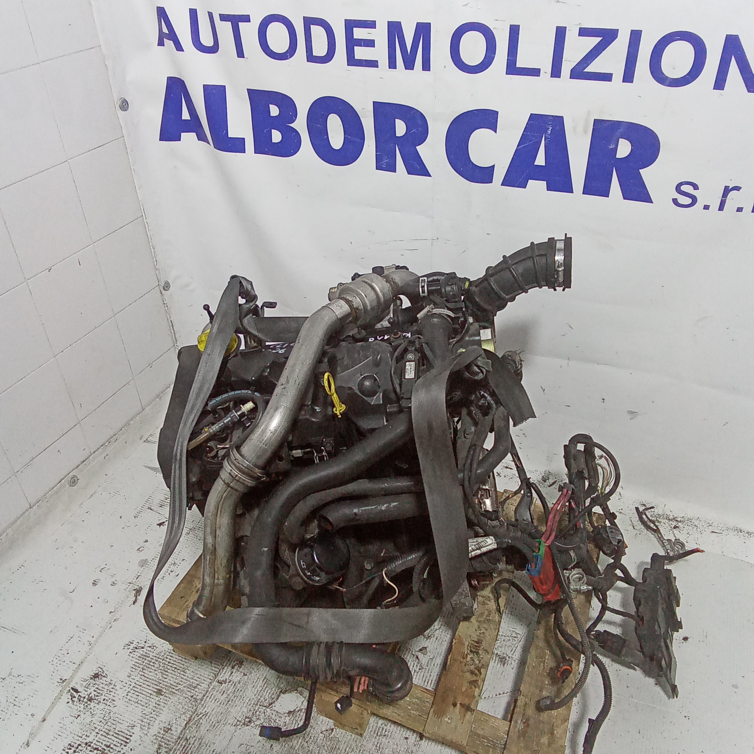 Renault Clio 1.5 dCi engine (complete) year 2006 mileage 110,000 code K9K