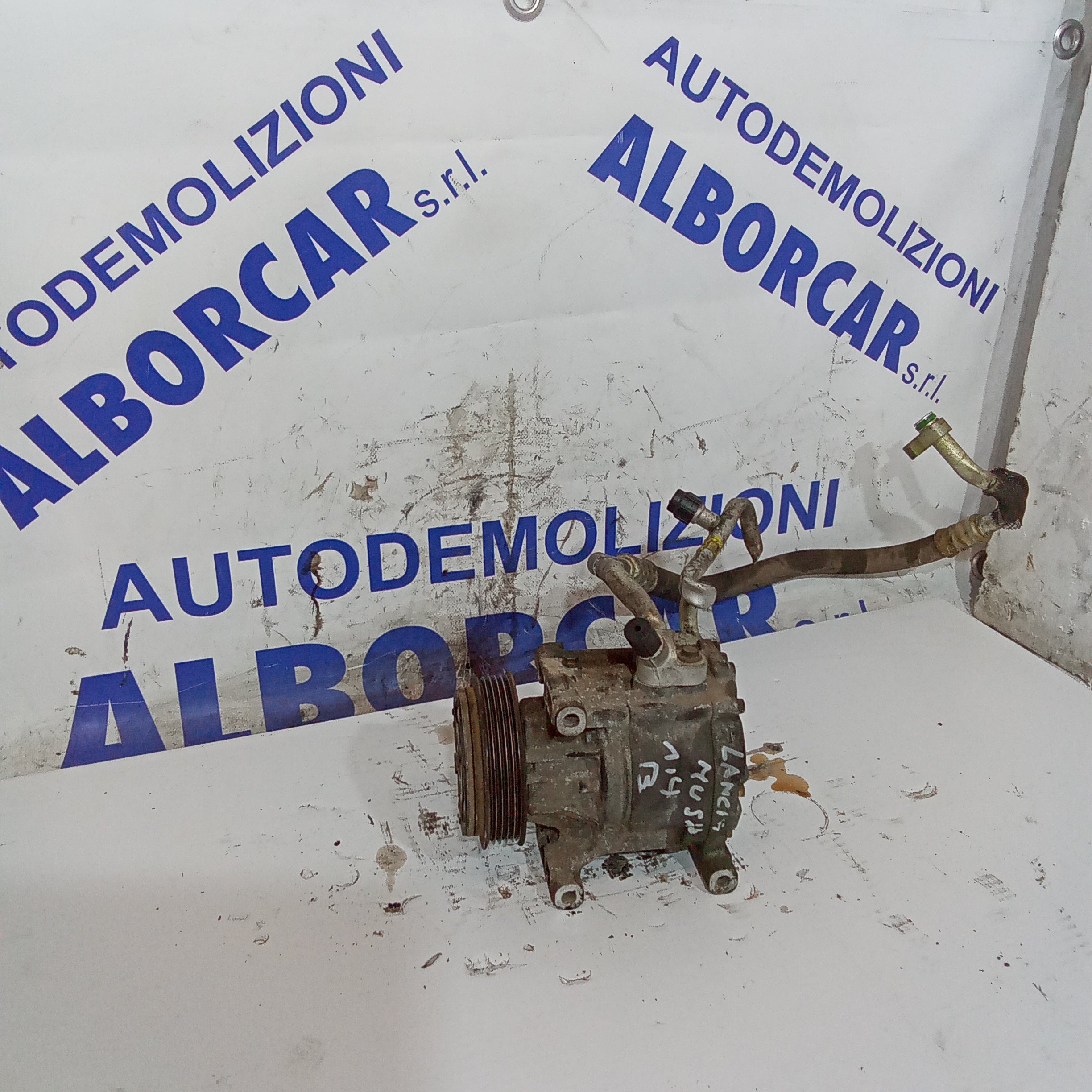 Air conditioning compressor Lancia Musa 1.4 petrol year 2005