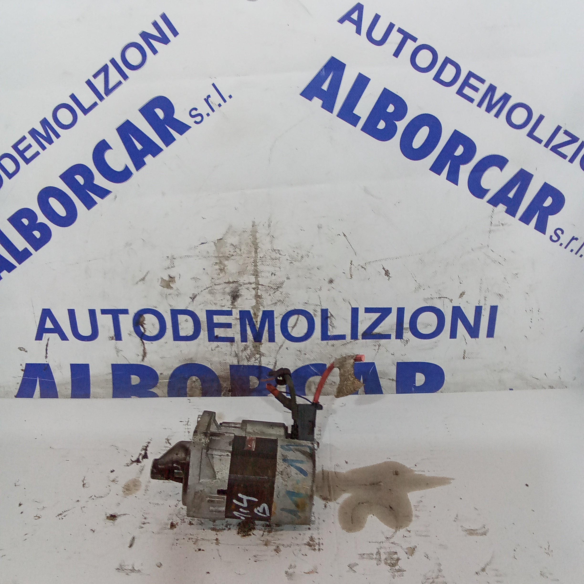 Starter motor Lancia Musa 1.4 petrol year 2005