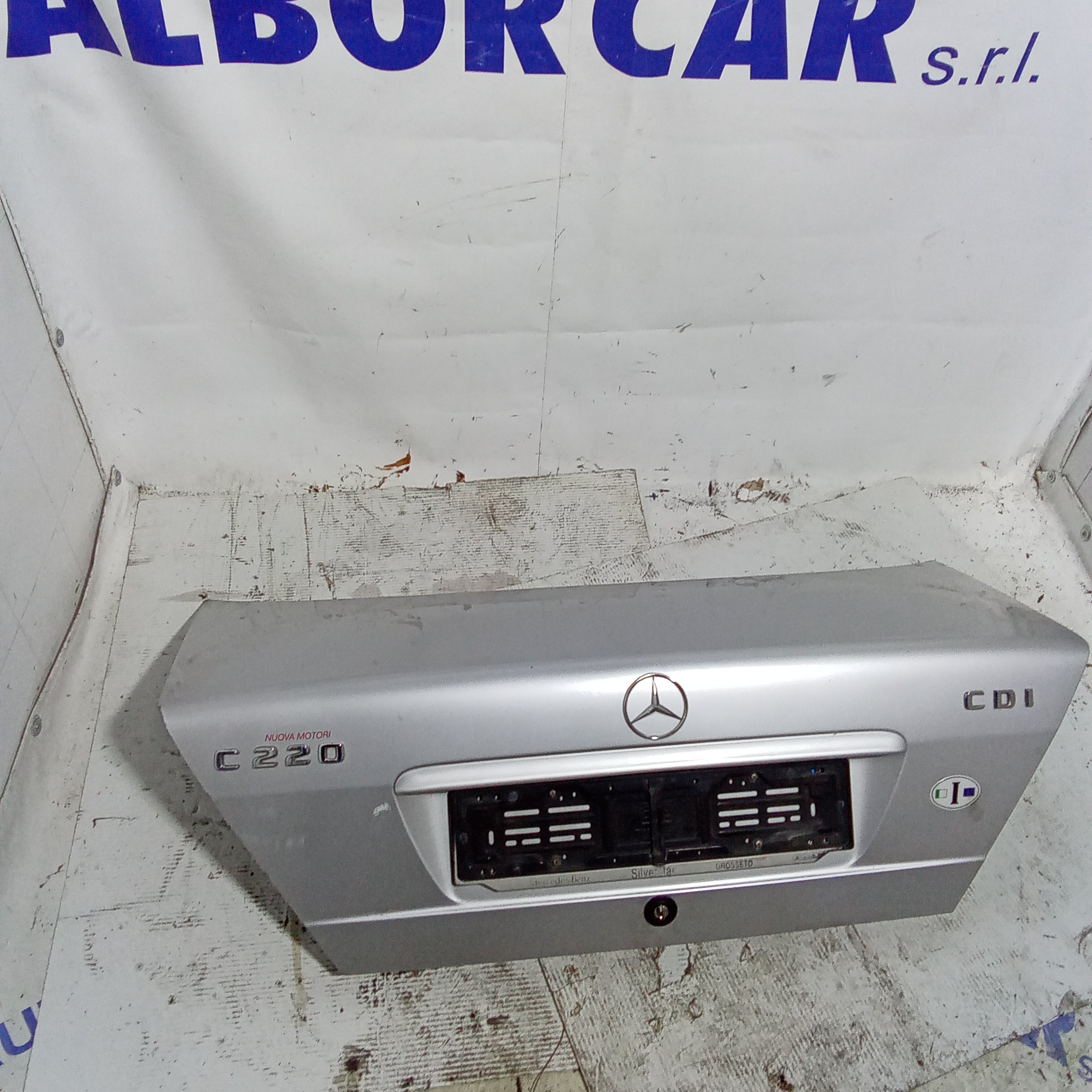 Mercedes C220 CDI trunk lid year 2004