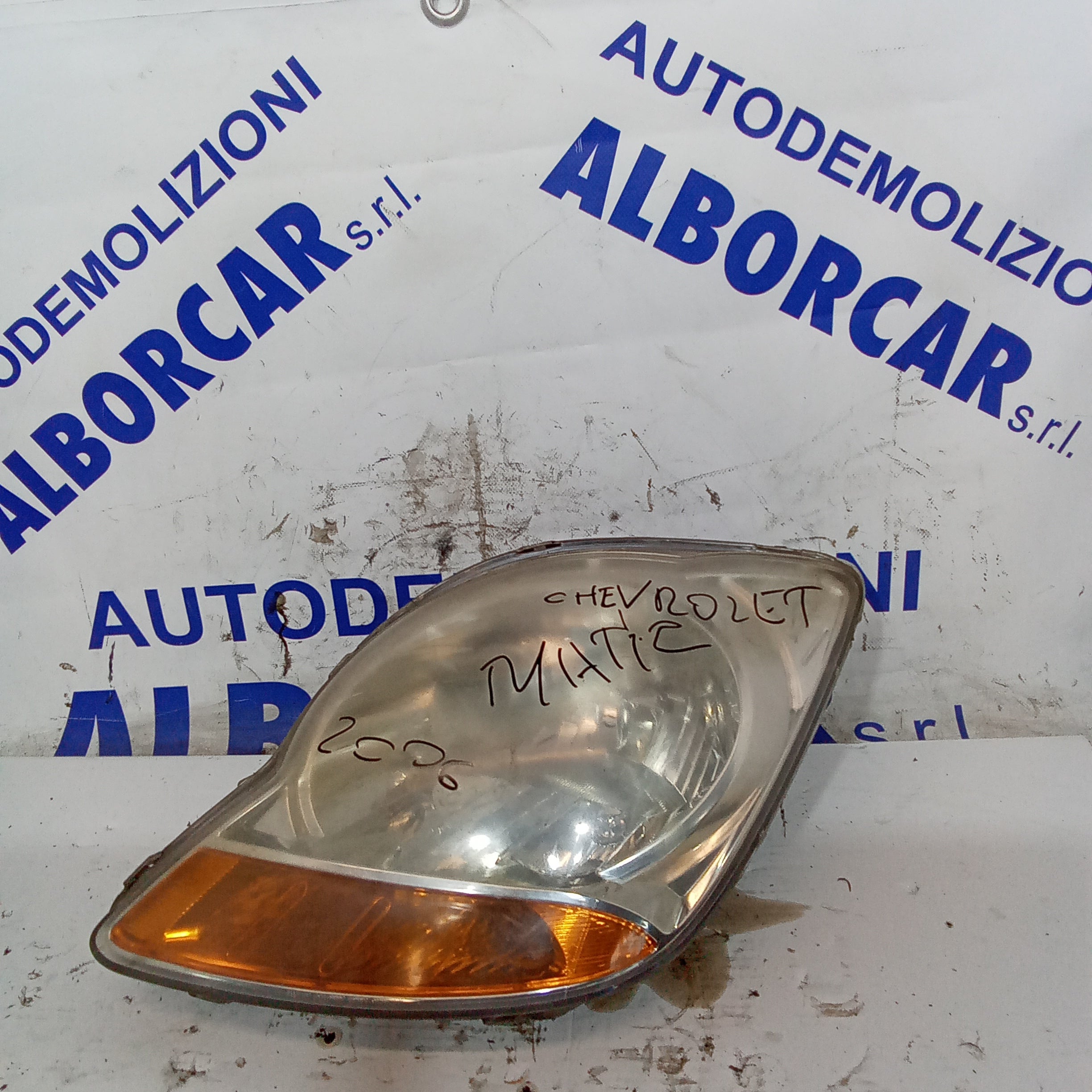 fanale faro anteriore sinistro chevrolet matiz anno 2006