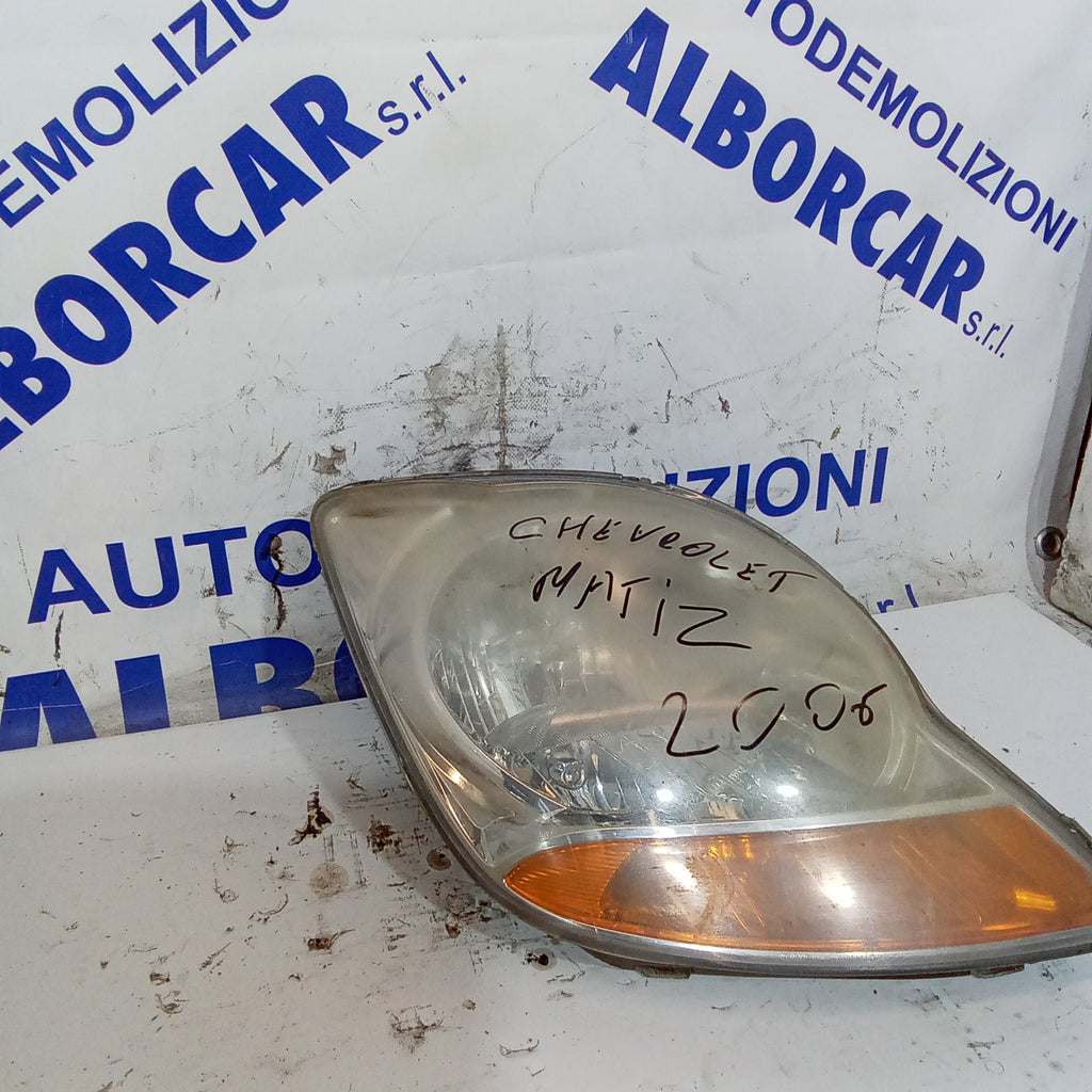 fanale faro anteriore destro chevrolet matiz anno 2006