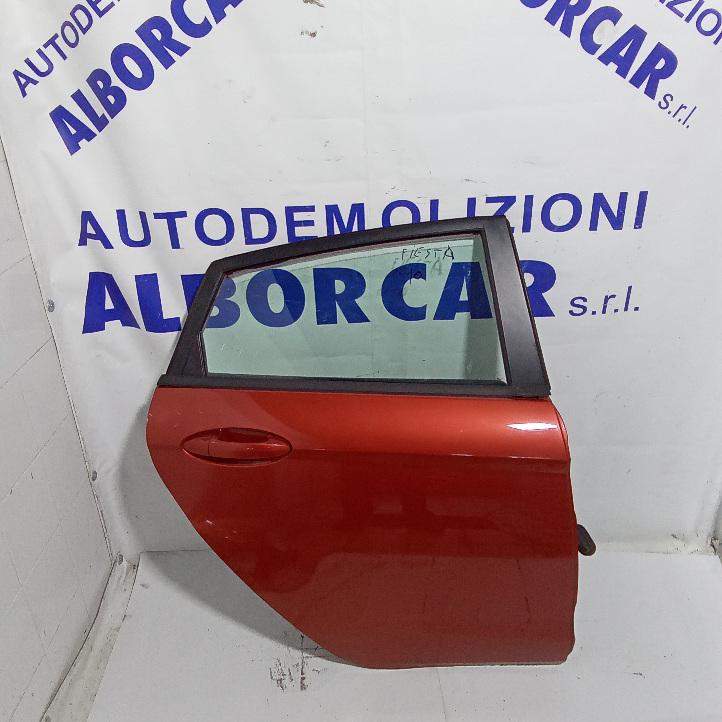 Sportello posteriore destro completo ford fiesta 1.4tdci anno 2010
