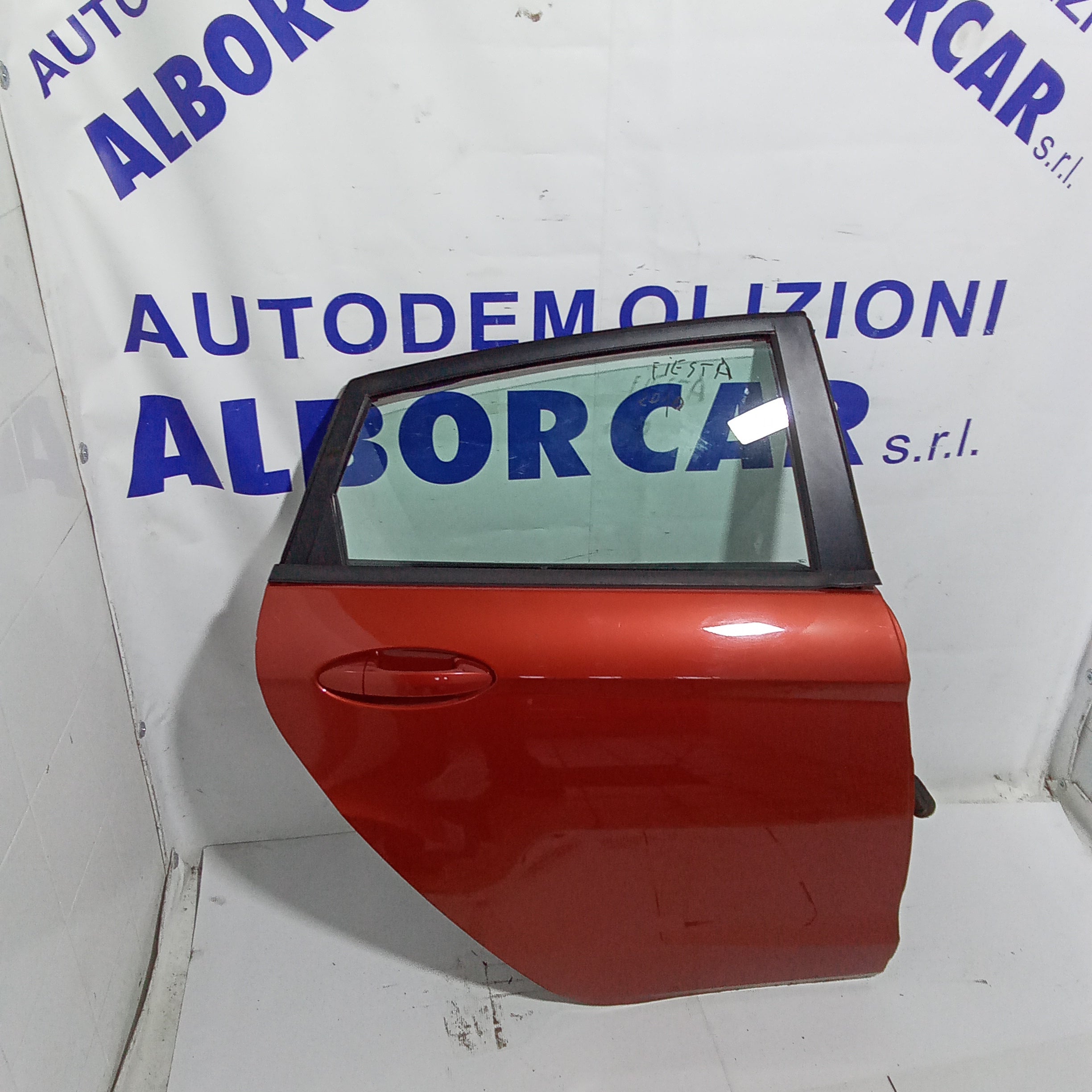 Sportello posteriore destro completo ford fiesta 1.4tdci anno 2010