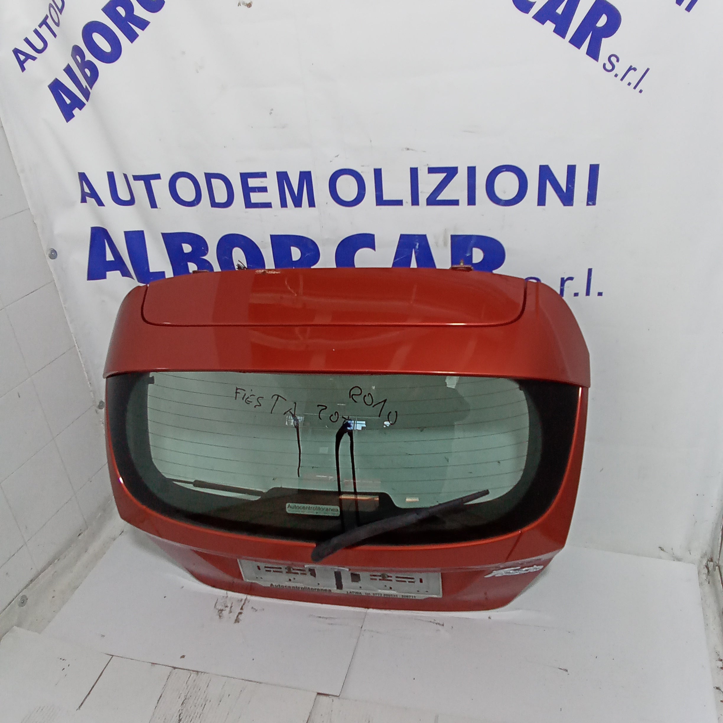 Cofano baule posteriore (completo) ford fiesta 1.4tdci anno 2010