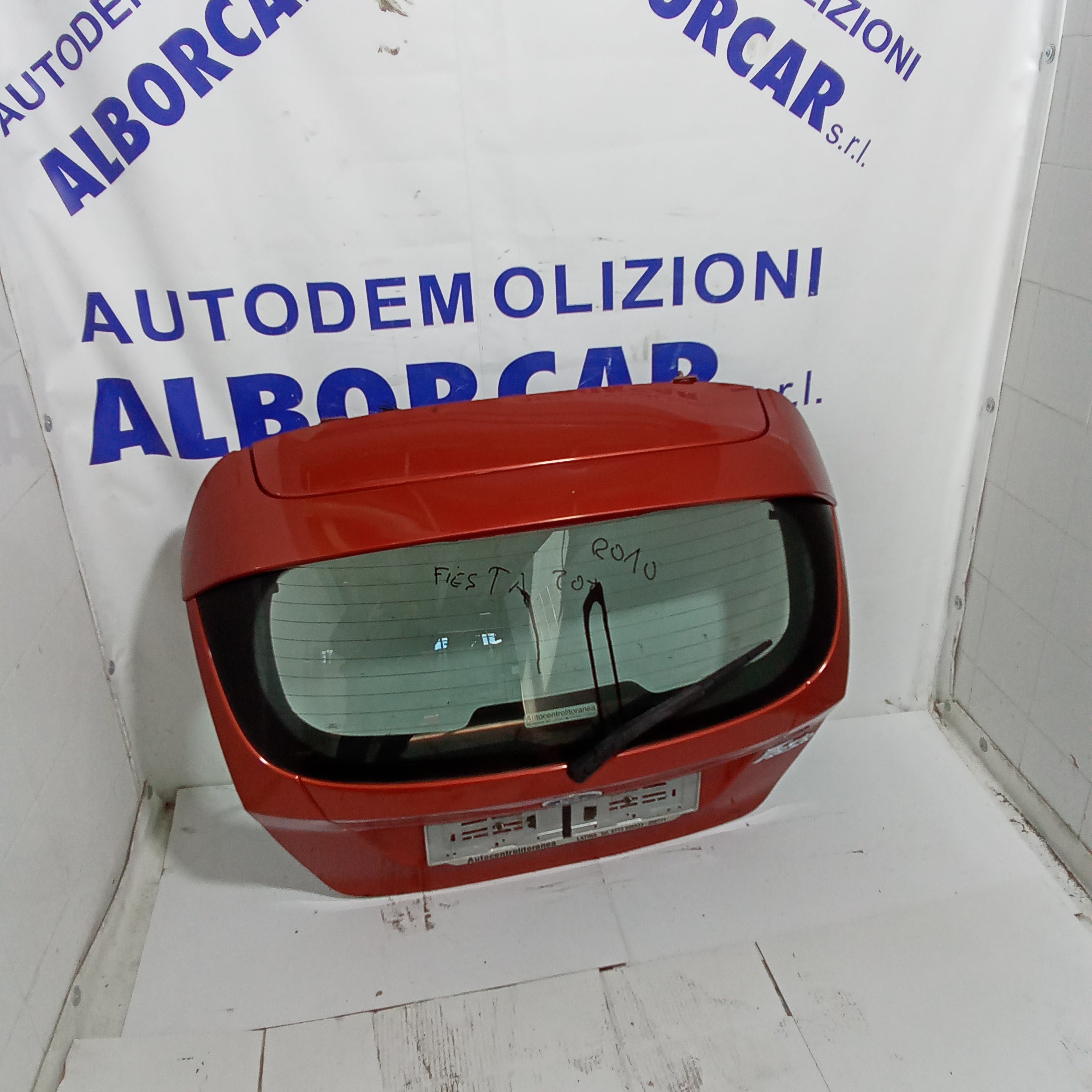 Cofano baule posteriore (completo) ford fiesta 1.4tdci anno 2010