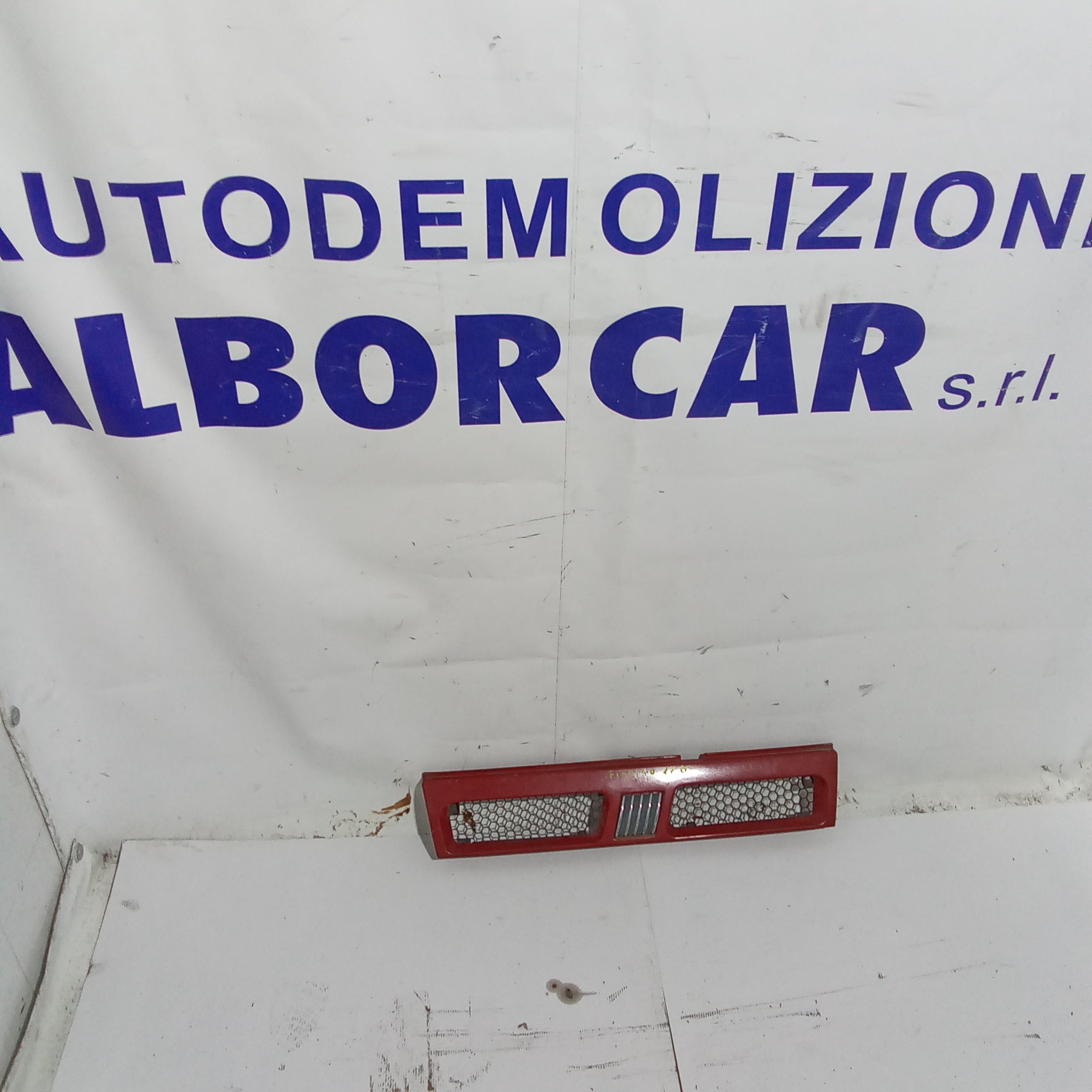 mascherina griglia frontale fiat fiorino 1.7diesel anno 1996