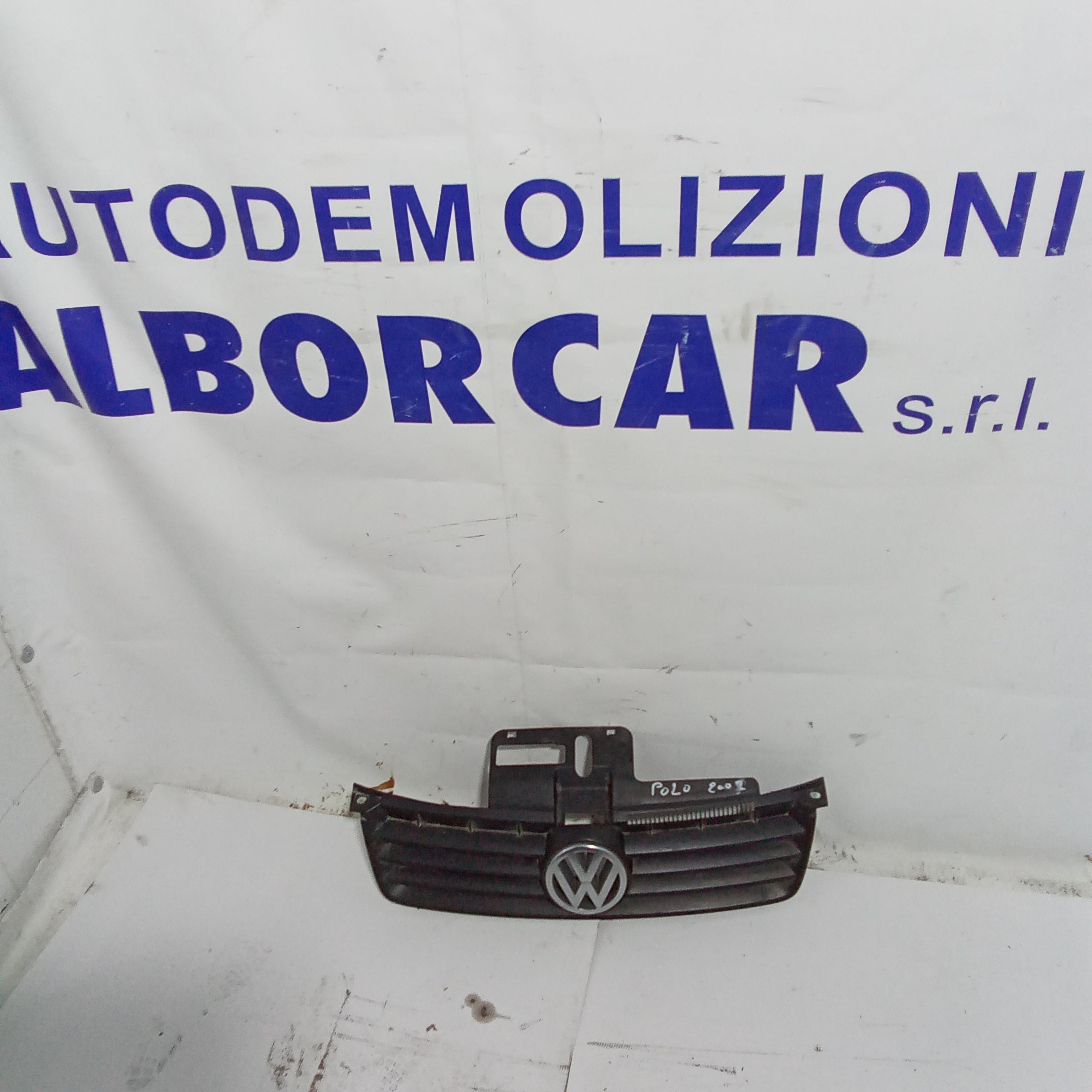 mascherina griglia frontale  volkswagen polo anno 2007