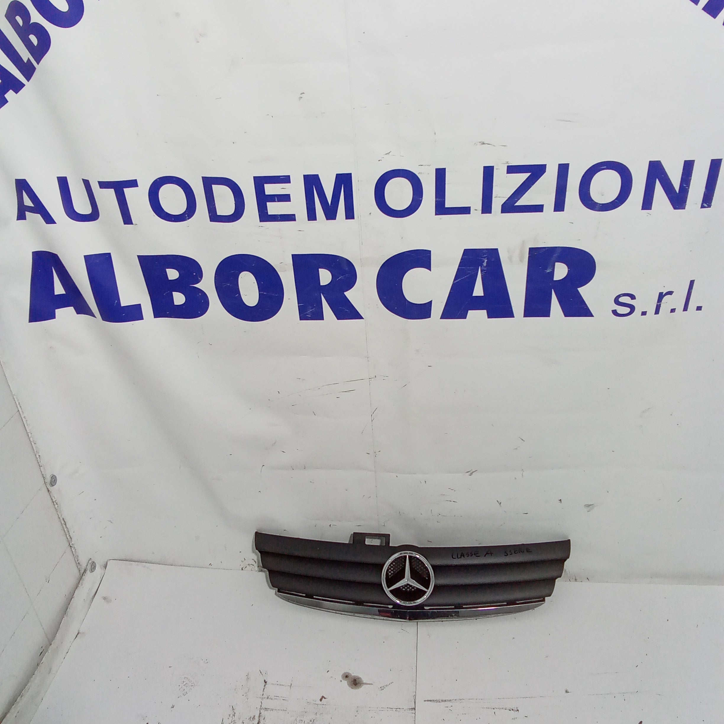 mascherina griglia frontale mercedes classe A anno 2000