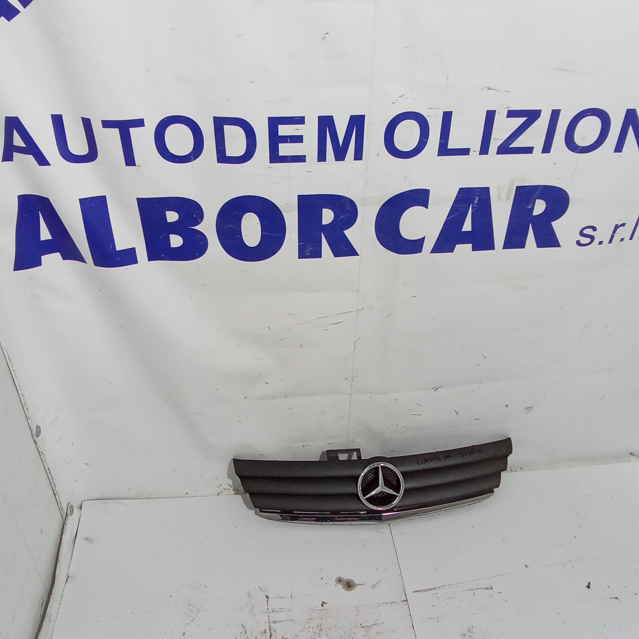 mascherina griglia frontale mercedes classe A anno 2000